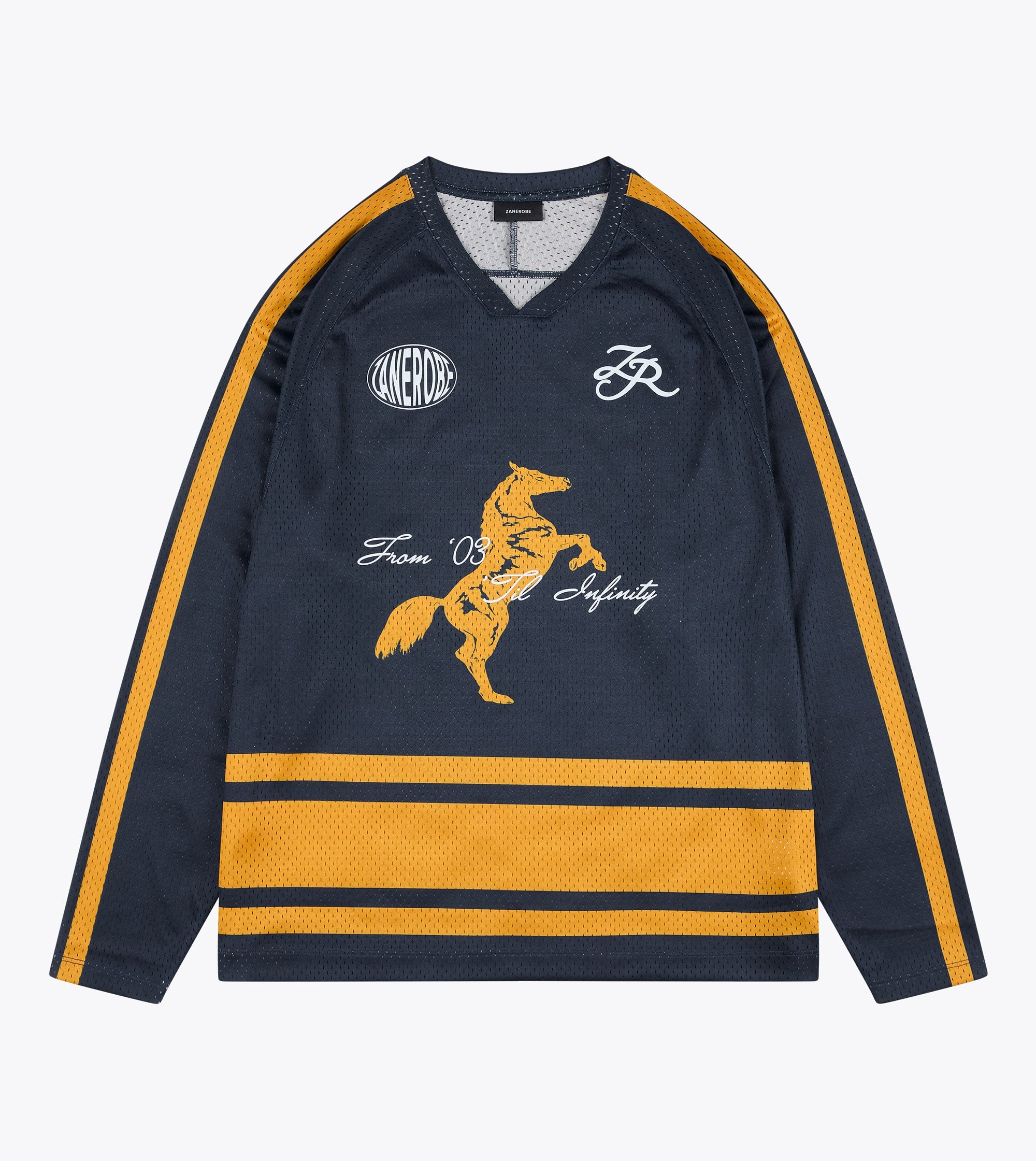 Steed Hockey Jersey Navy/Gold