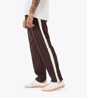 Stitched Football Trackpant Dk Choc