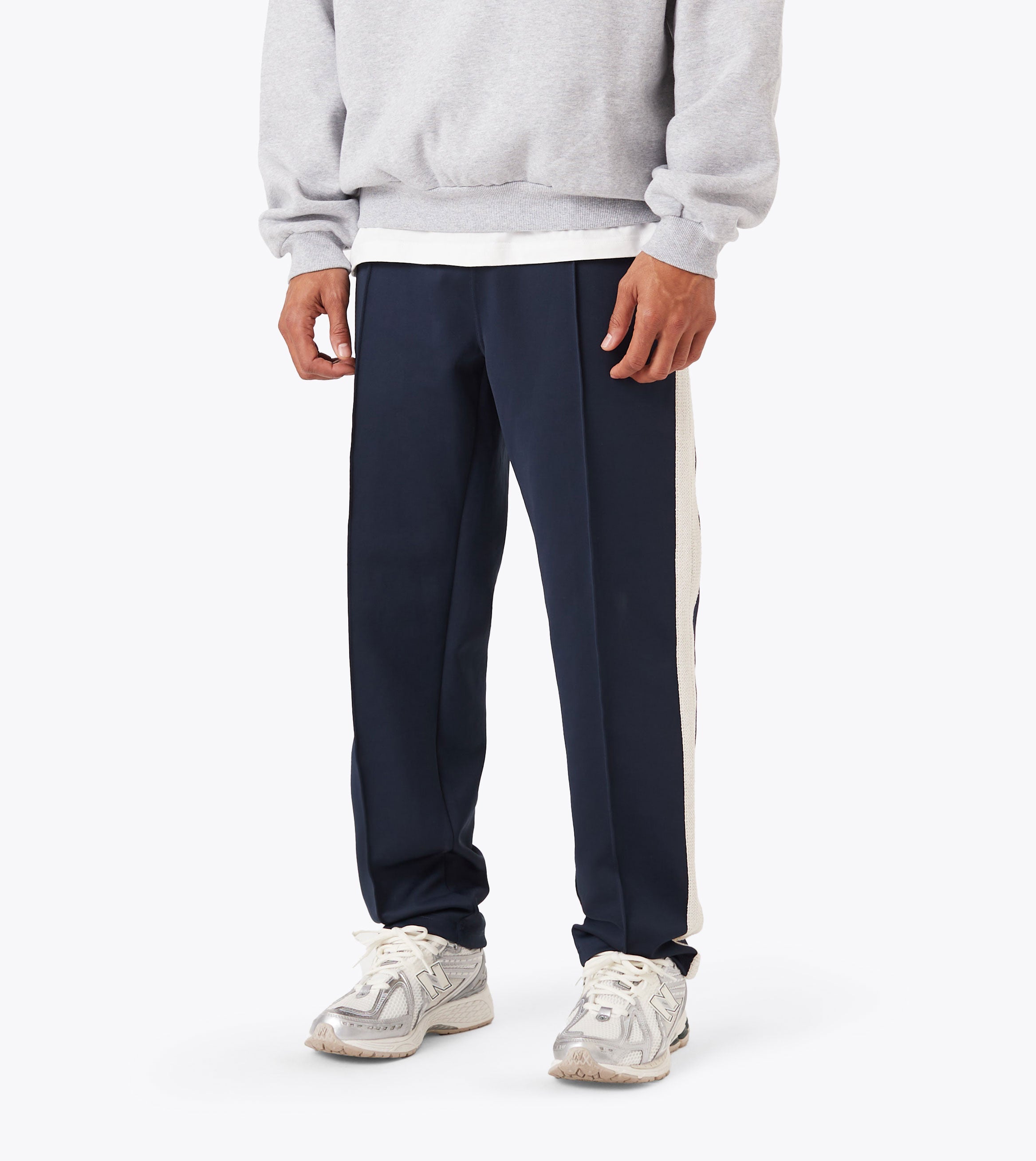 Stitched Football Trackpant Indigo