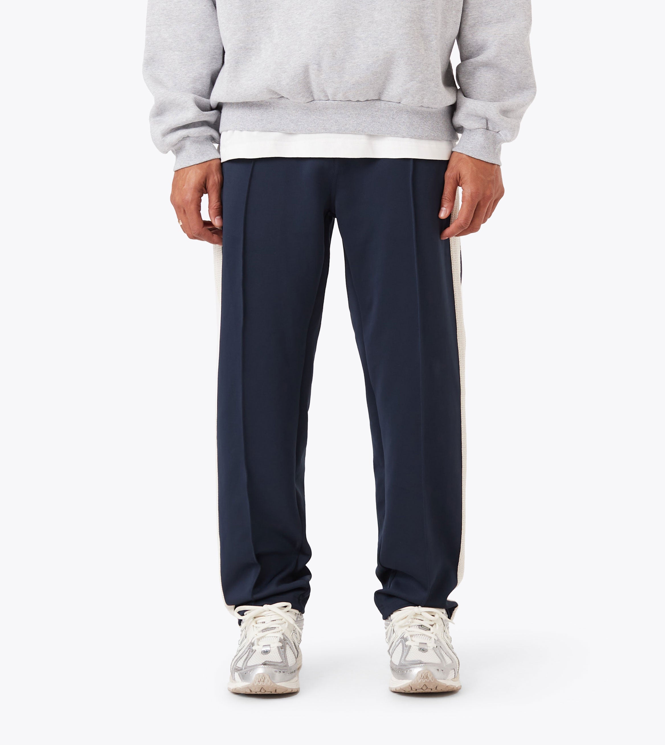 Stitched Football Trackpant Indigo
