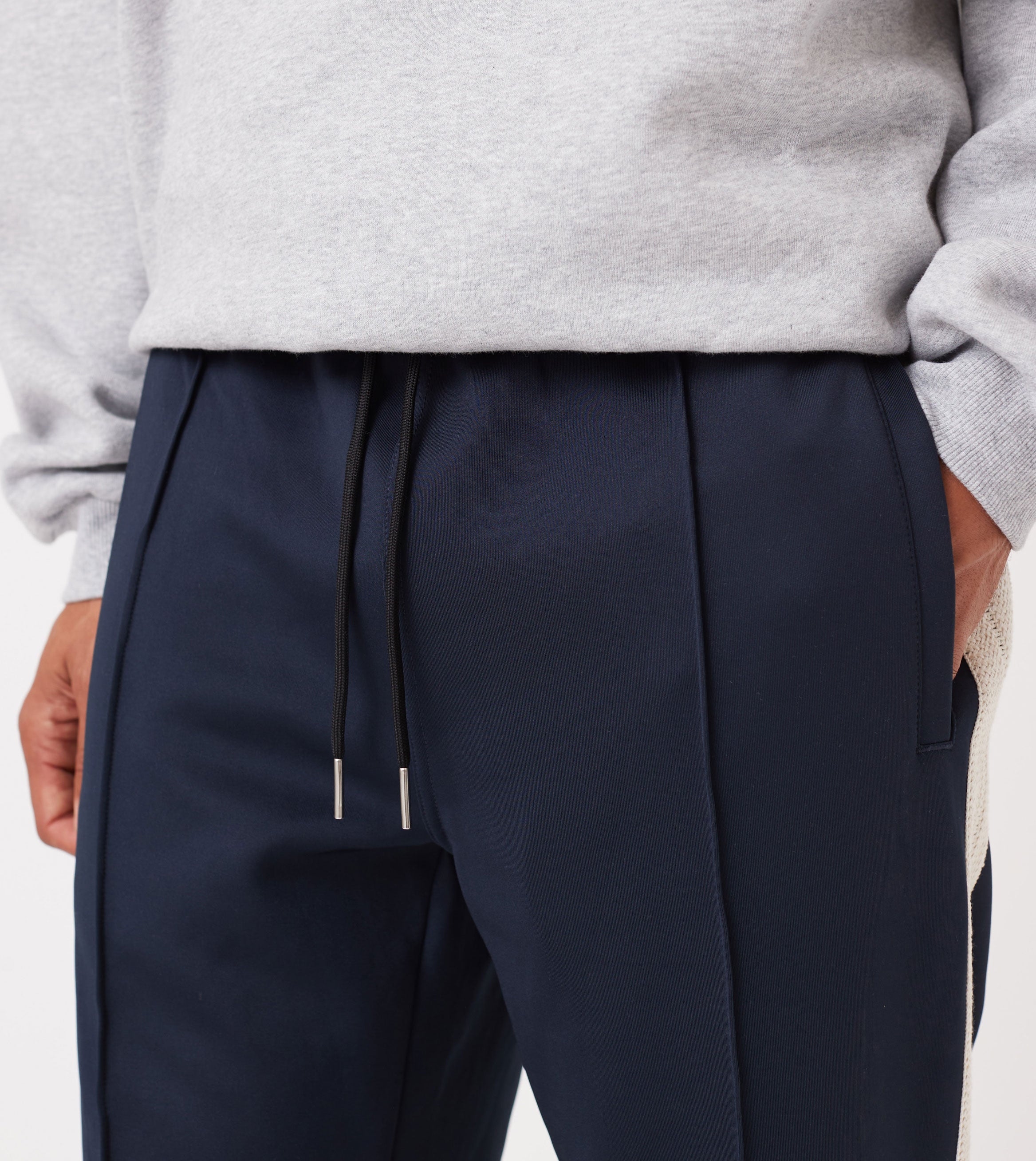 Stitched Football Trackpant Indigo