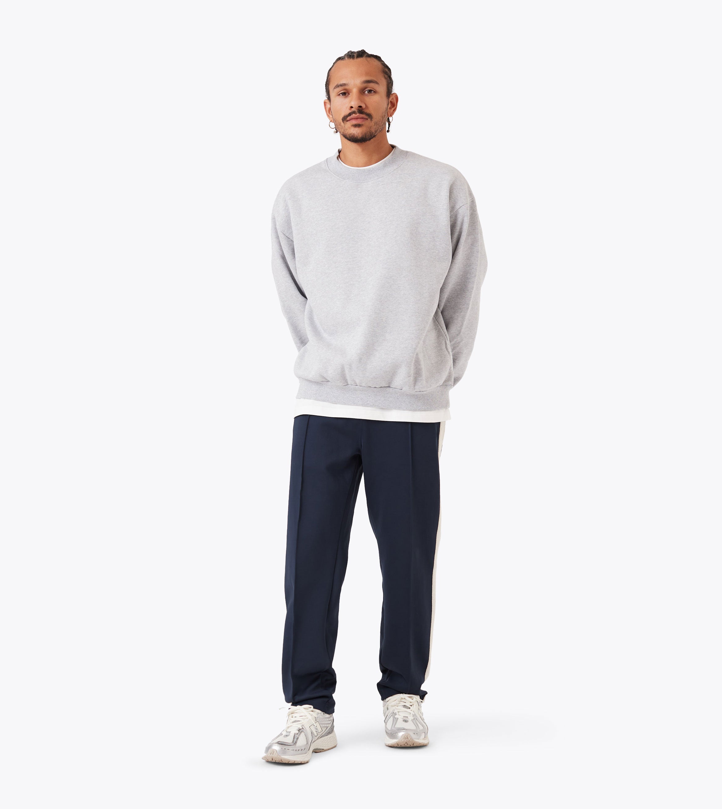 Stitched Football Trackpant Indigo