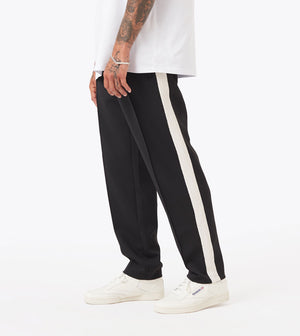 Stitched Football Trackpant Black