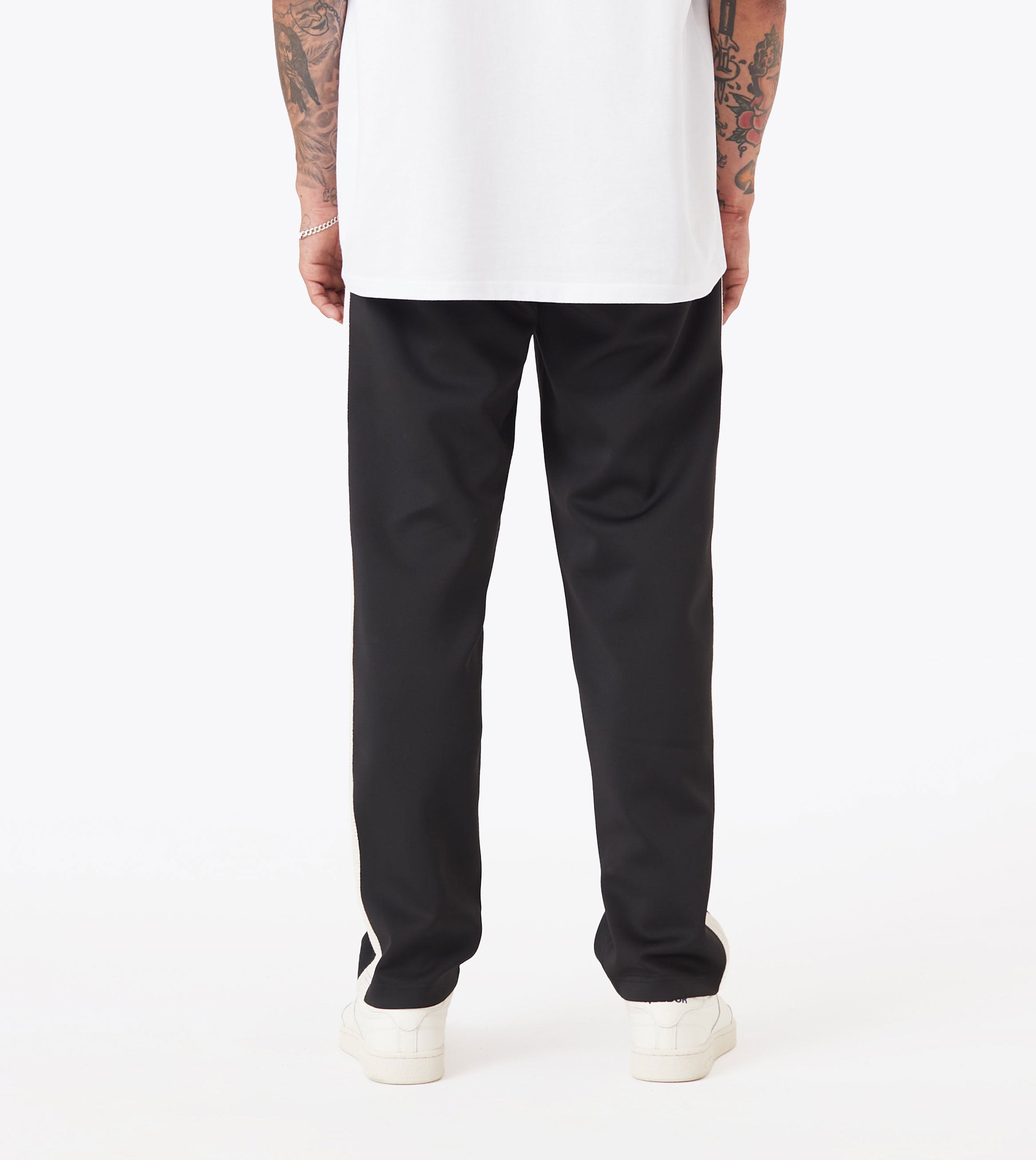 Stitched Football Trackpant Black