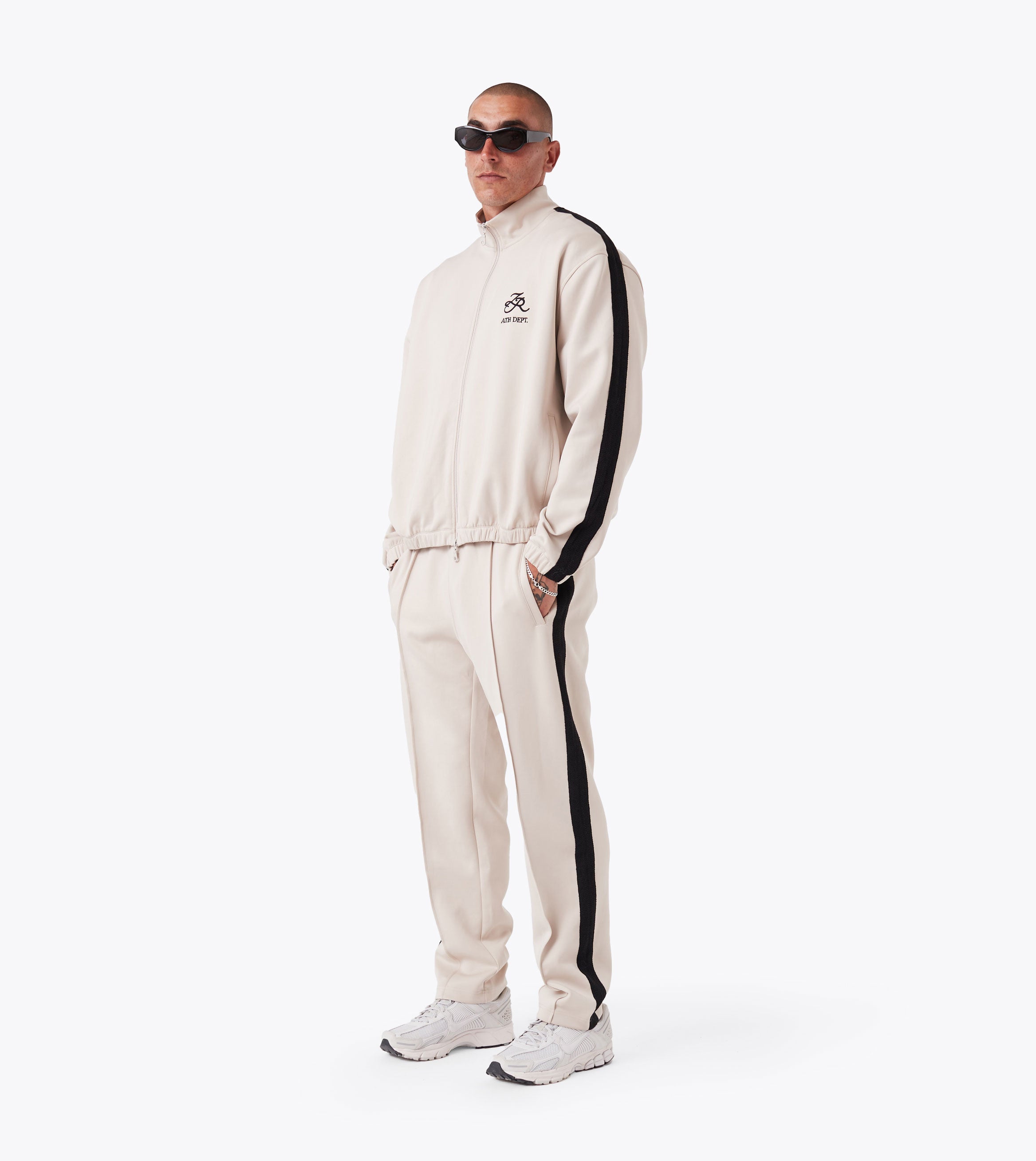 Stitched Football Trackpant Oat