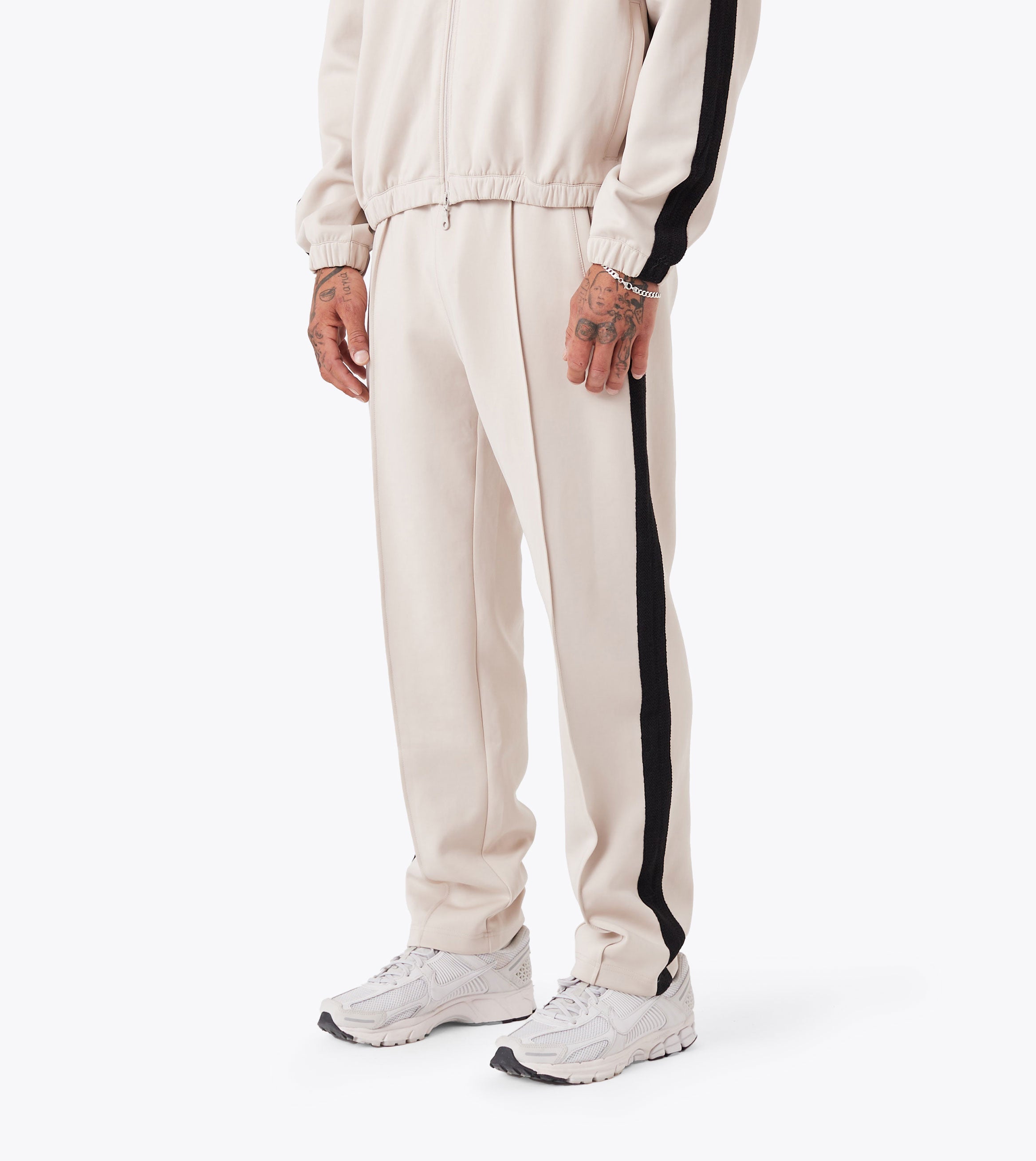 Stitched Football Trackpant Oat