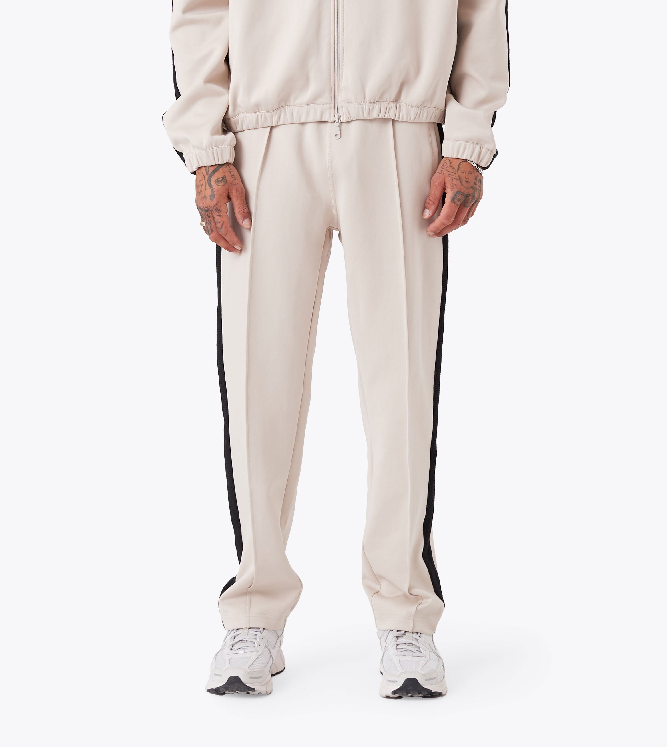 Stitched Football Trackpant Oat