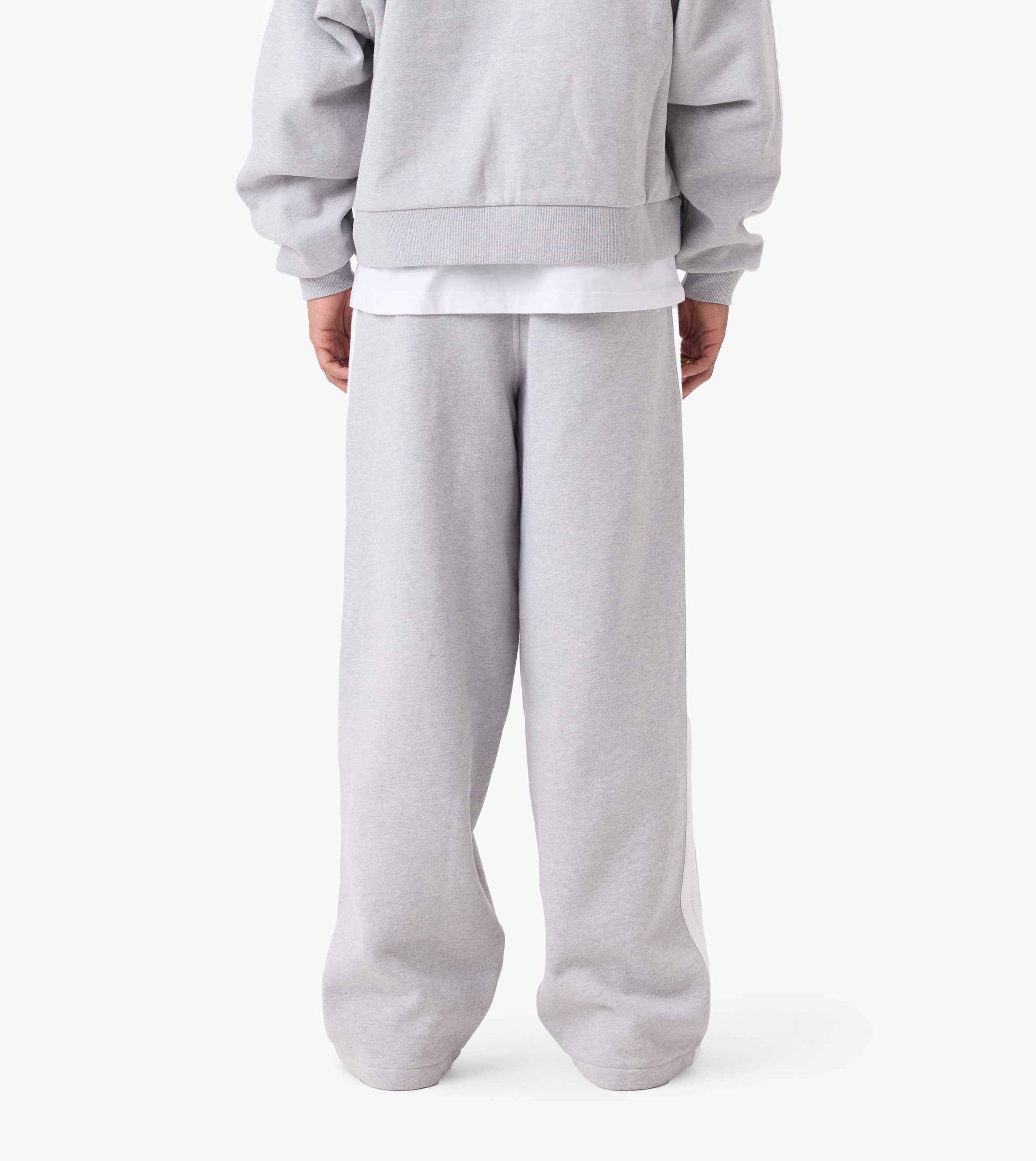 Stitched Fleece Mega Pant Grey Marle