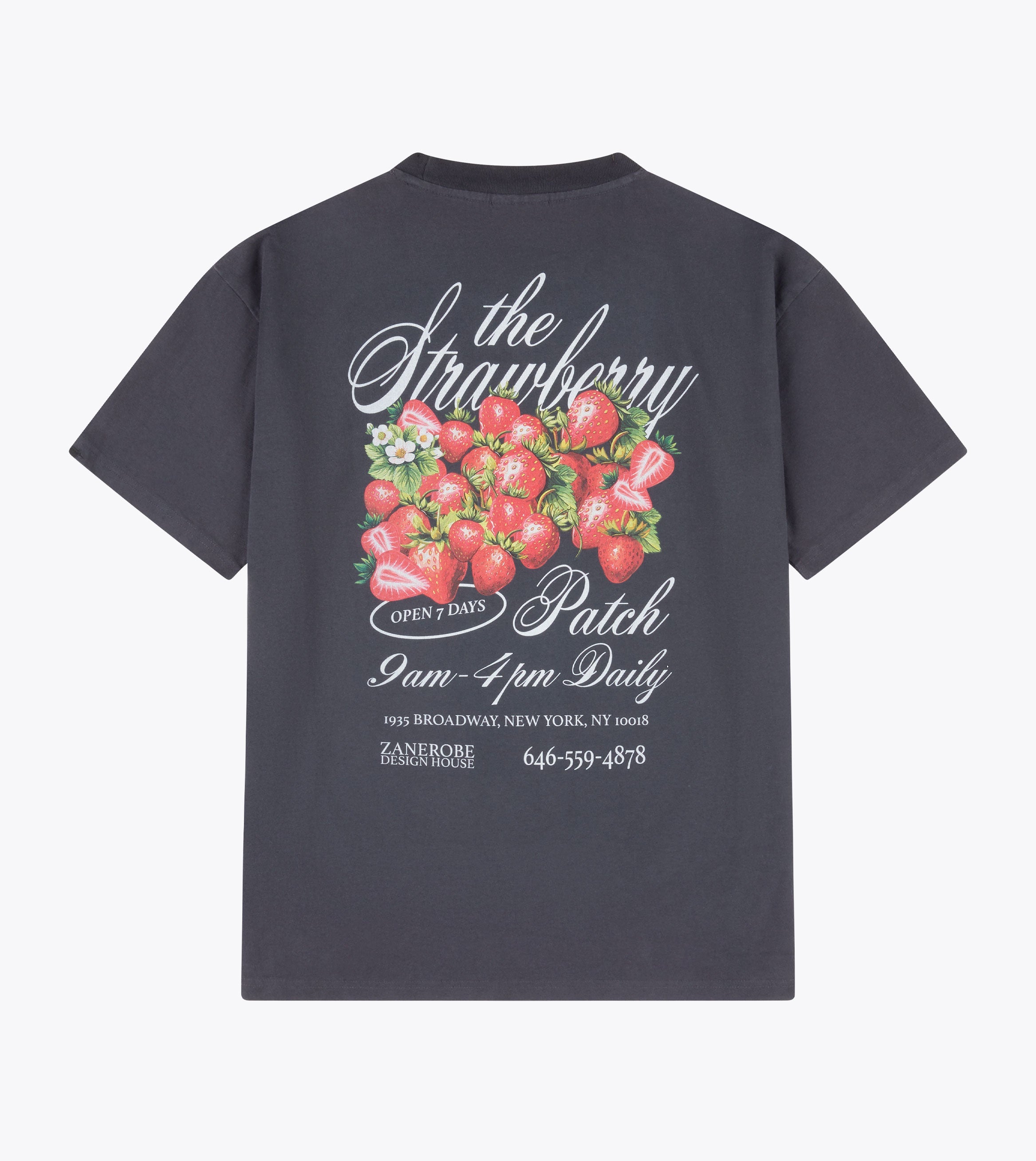 Strawberry Box Tee GD Black