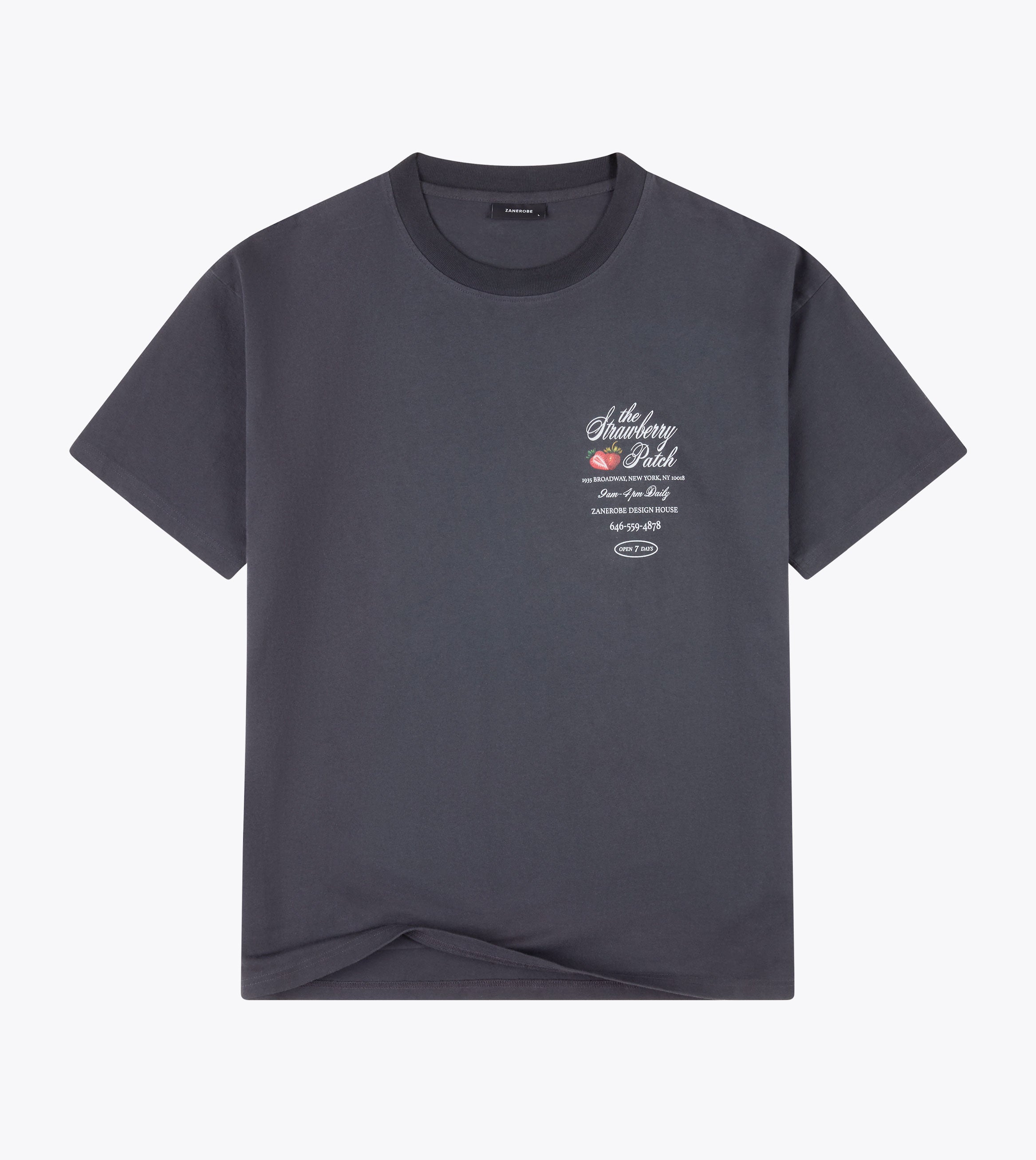 Strawberry Box Tee GD Black