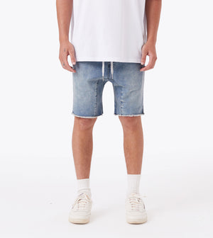 Sureshot Denim Short Dk Blue