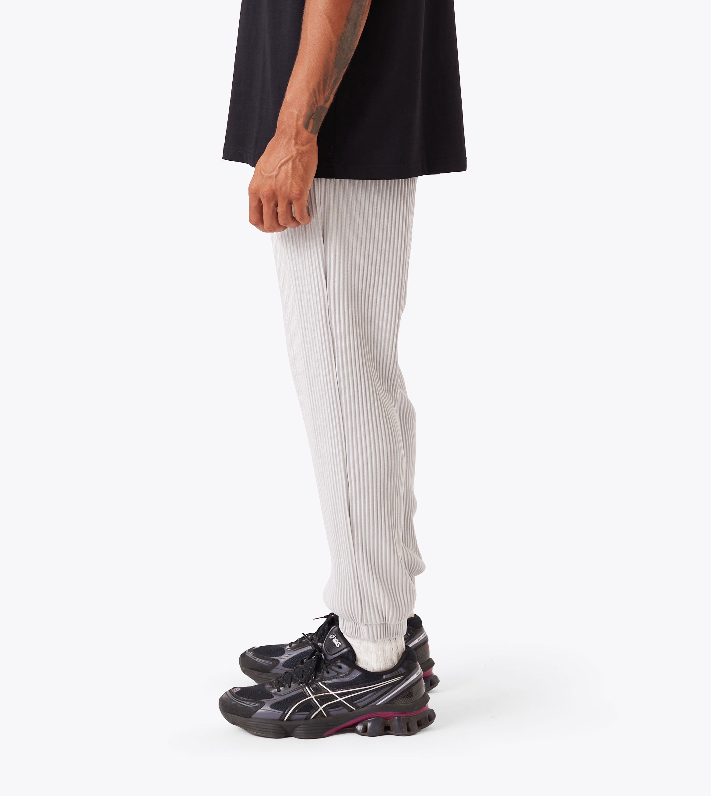 Sureshot Pleated Jogger Cement