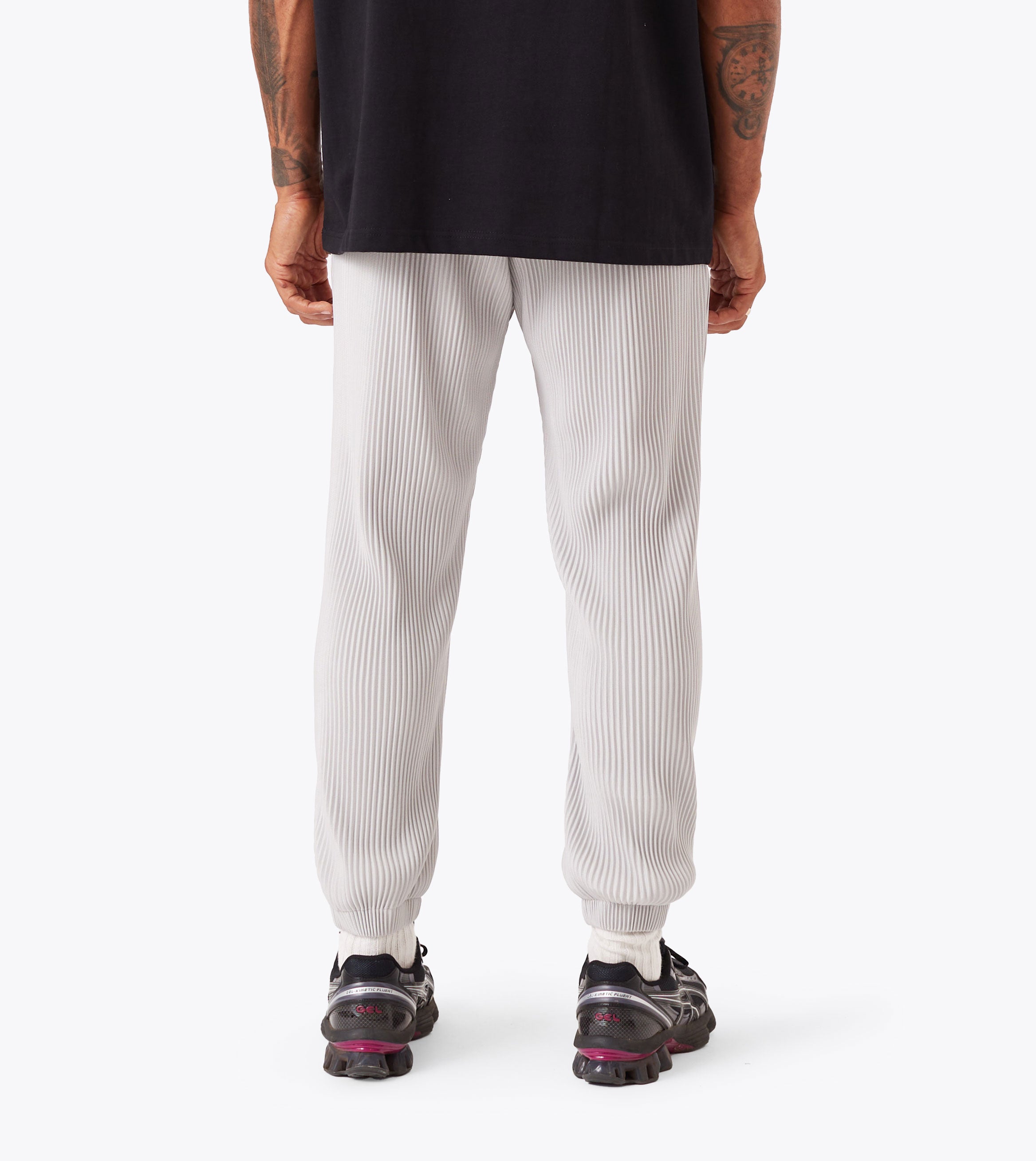 Sureshot Pleated Jogger Cement