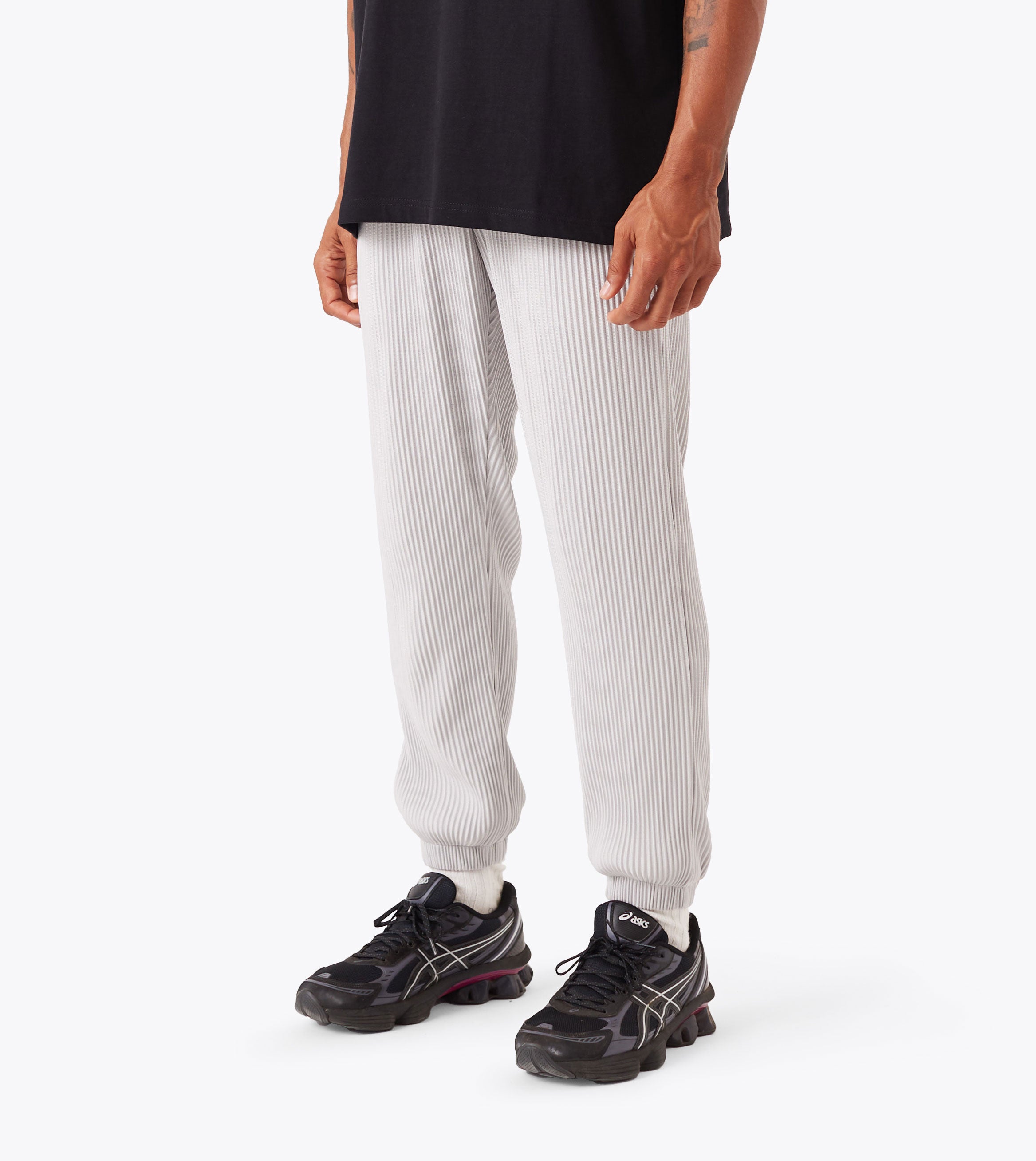 Sureshot Pleated Jogger Cement
