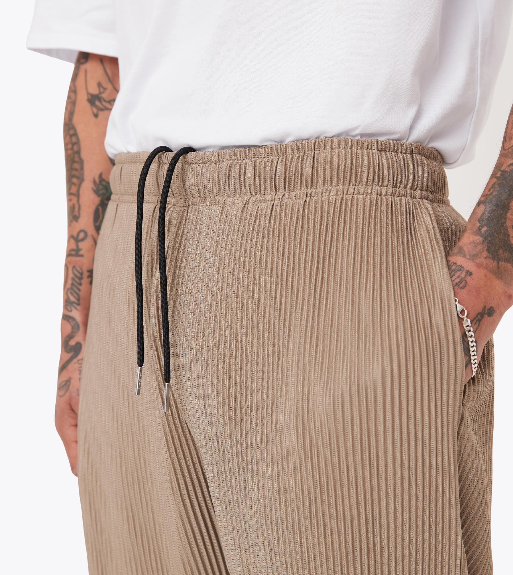 Sureshot Pleated Jogger Khaki