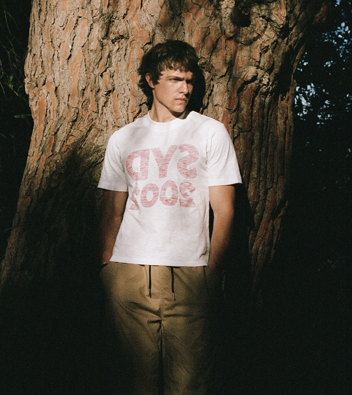 Syd Slub Baby Tee White