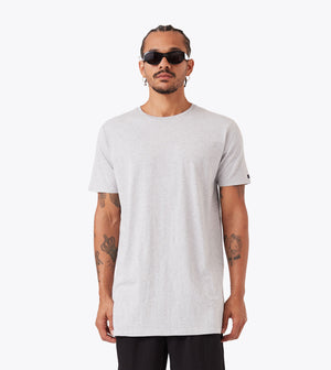 Tall Tee Grey Marle