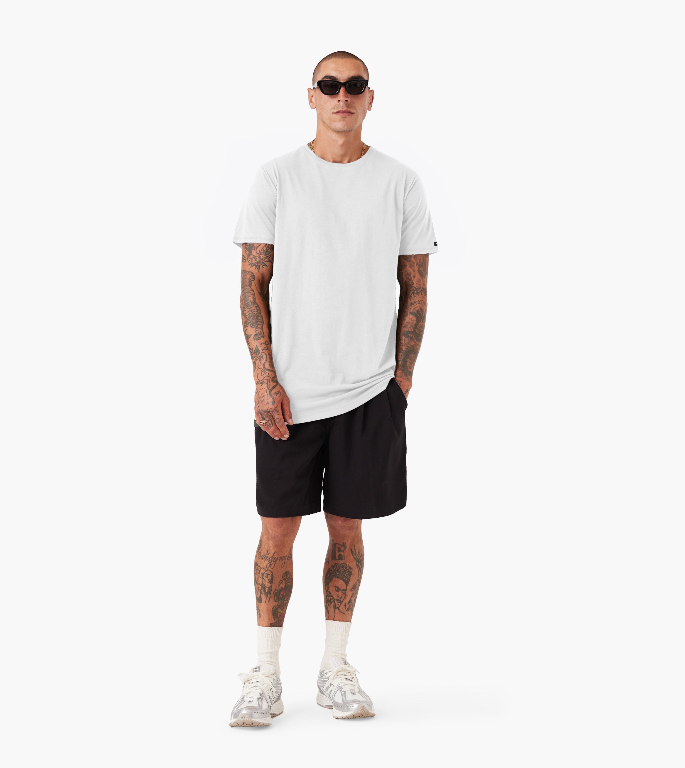Tall Tee White