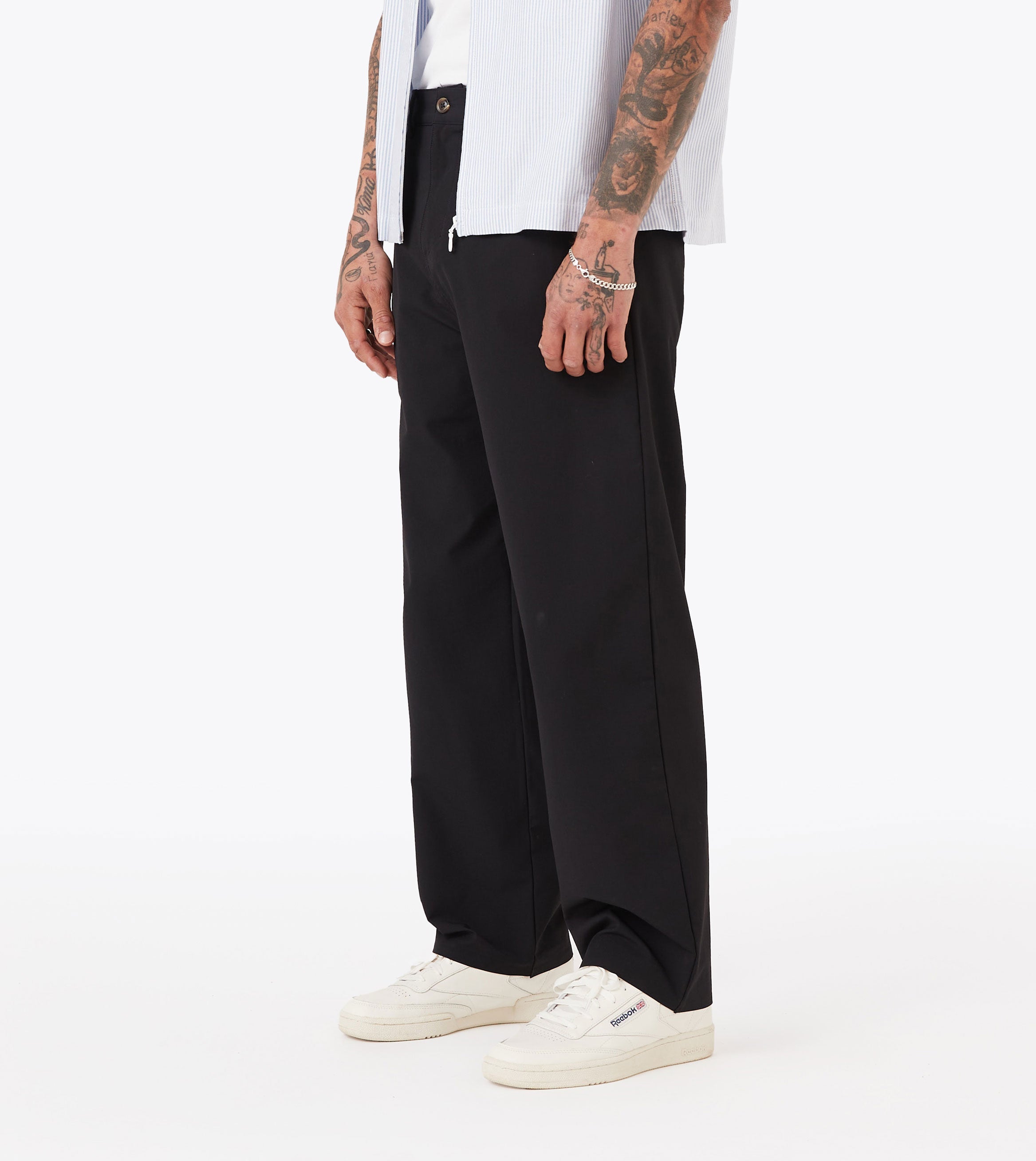 Tech Box Pant Black