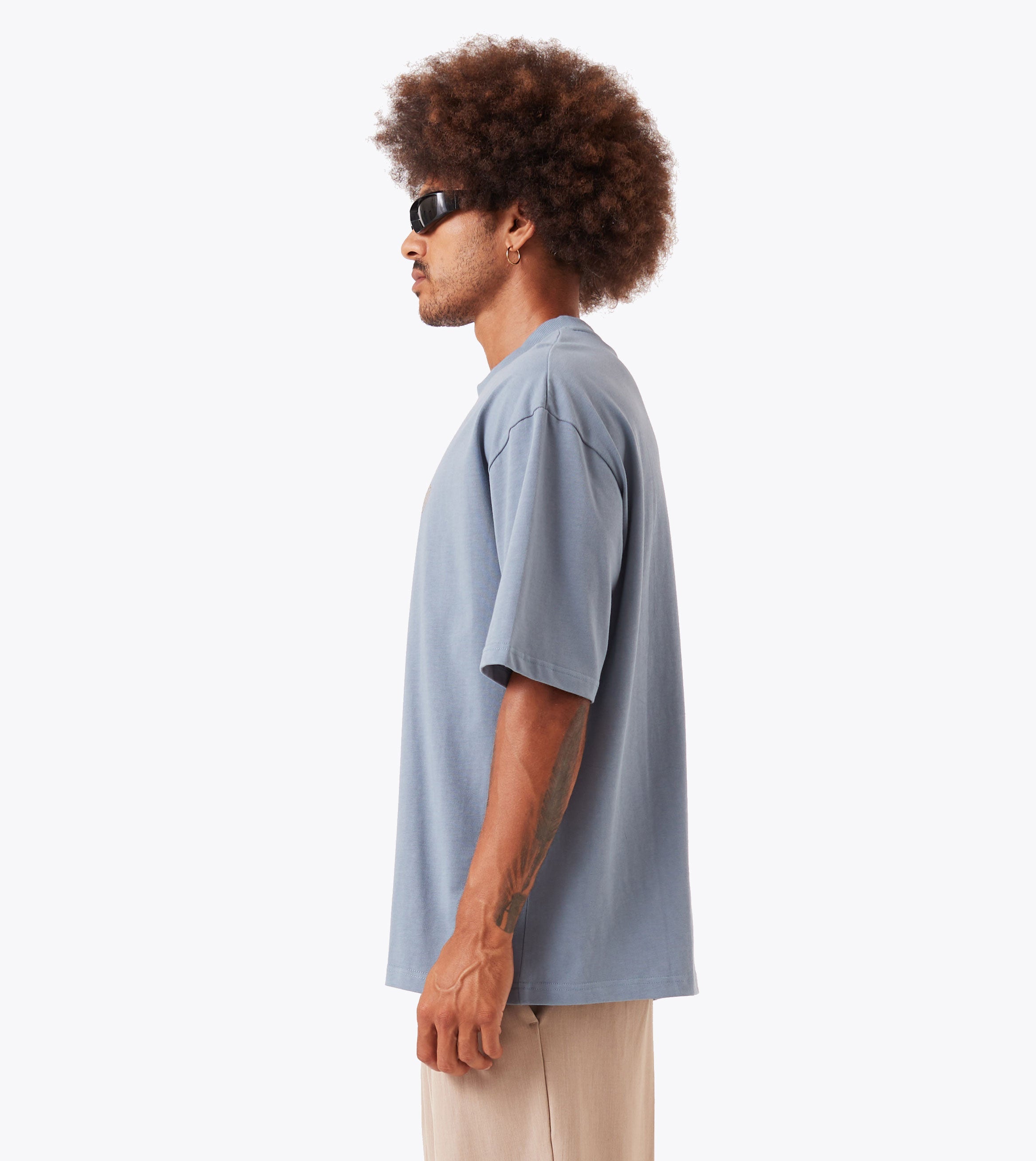 Throne Flow Tee Steel