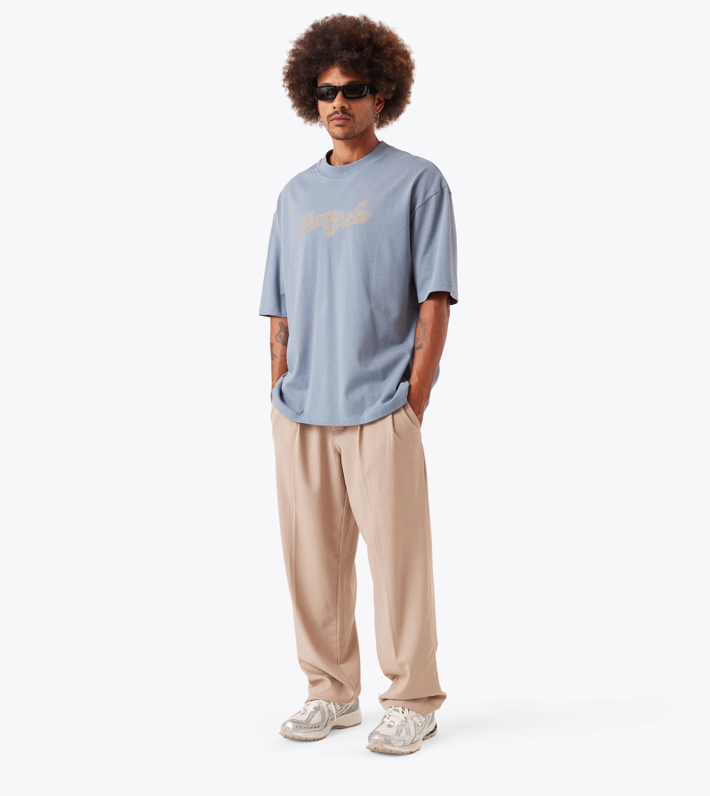 Throne Flow Tee Steel