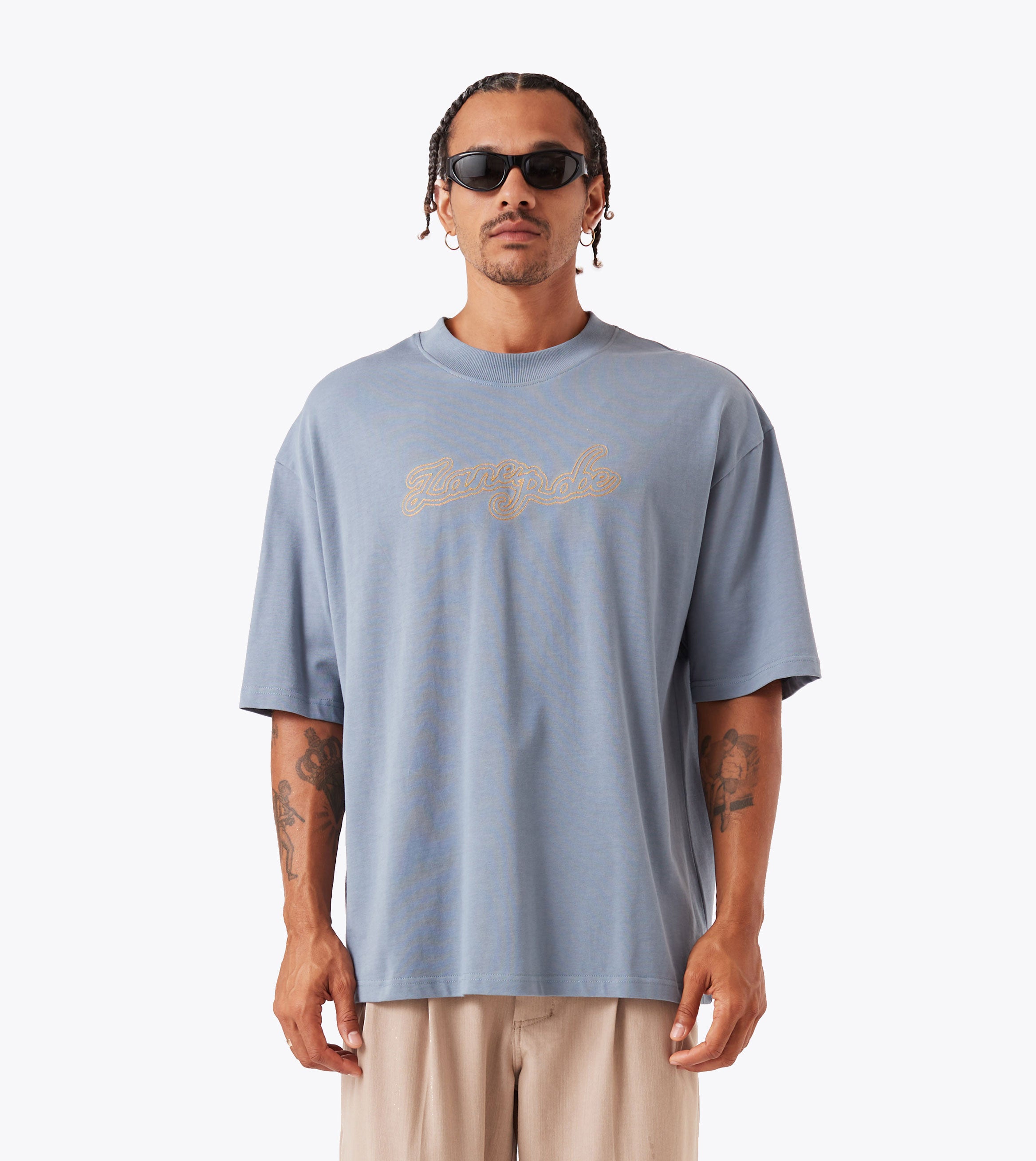 Throne Flow Tee Steel