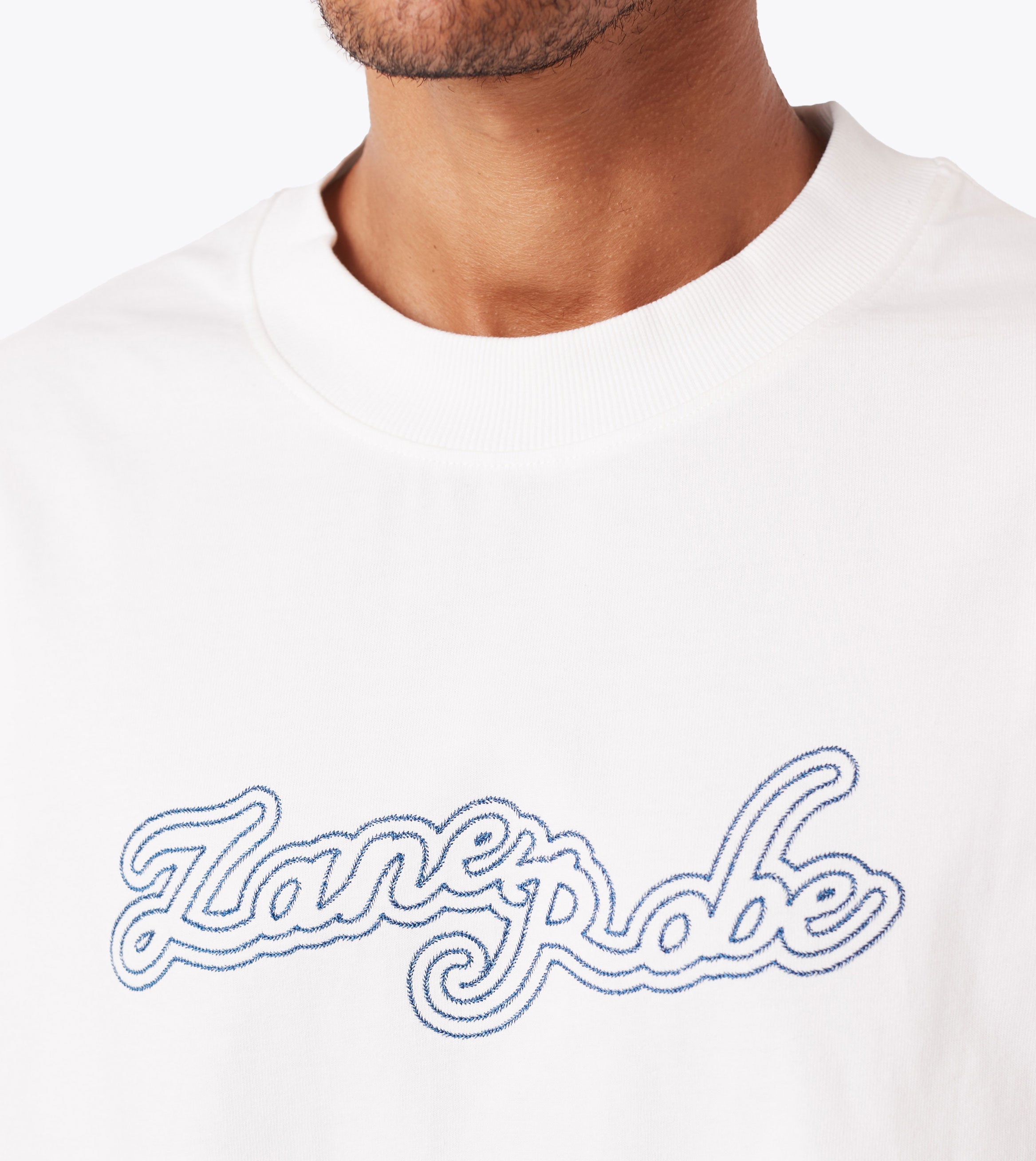 Throne Flow Tee Vintage White