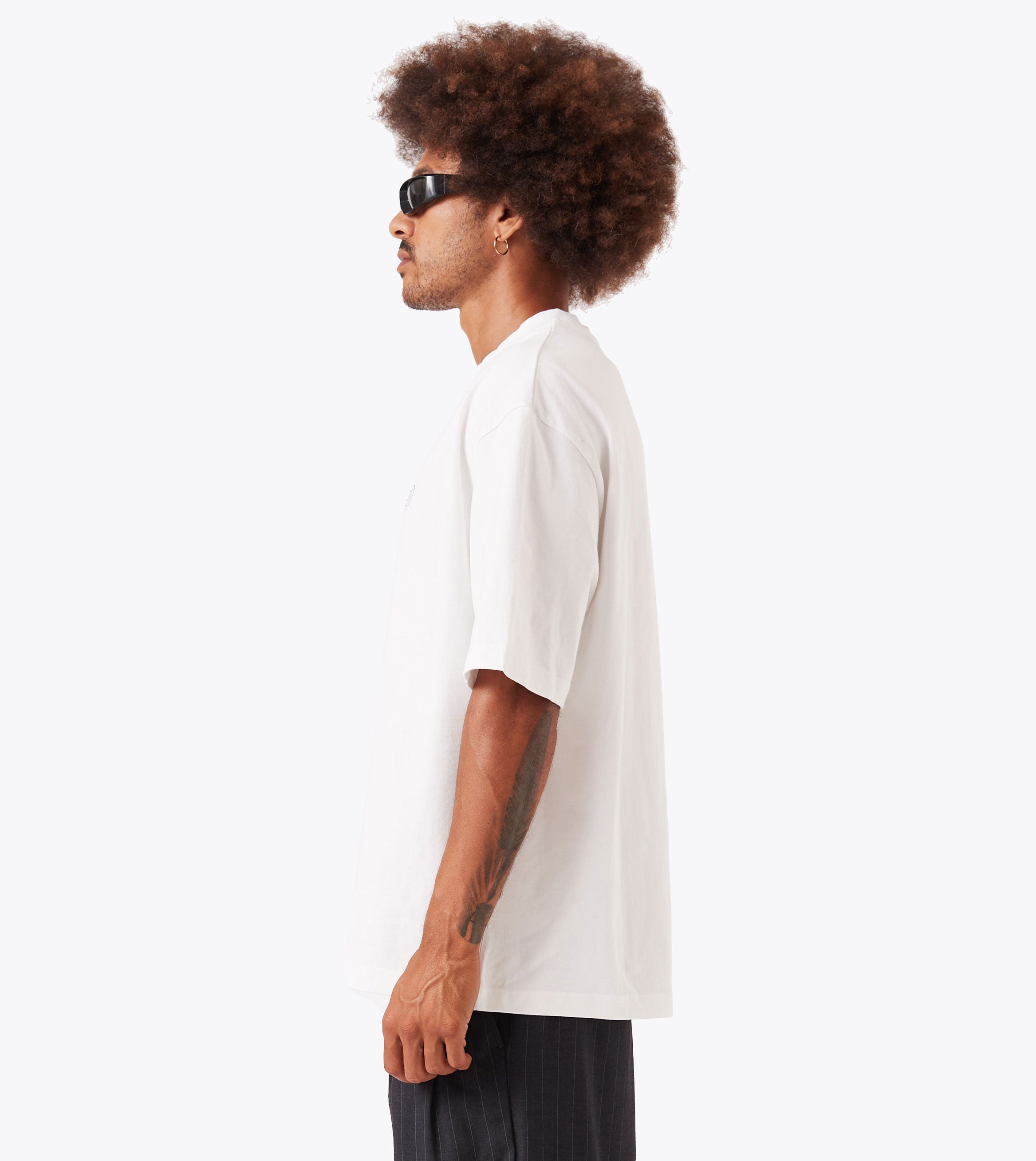 Throne Flow Tee Vintage White