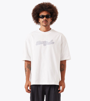 Throne Flow Tee Vintage White