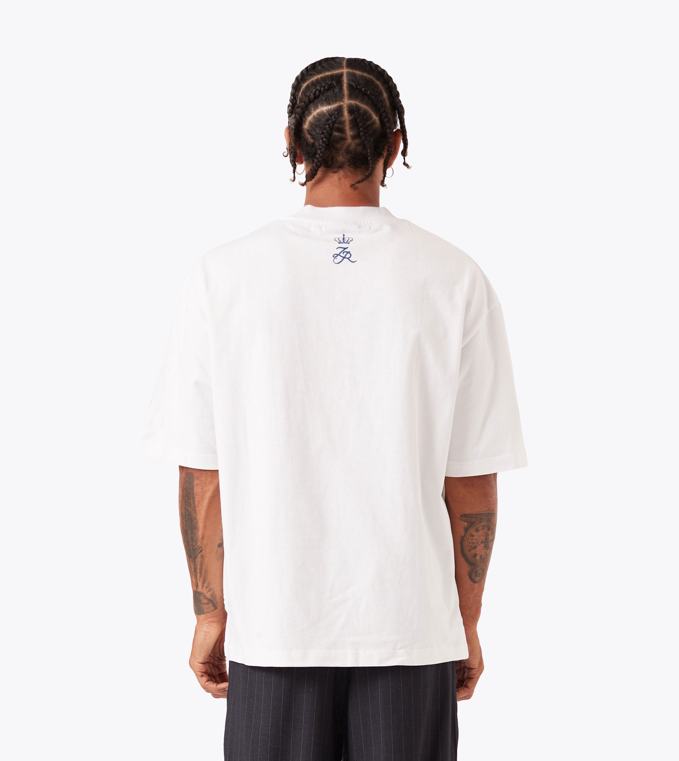 Throne Flow Tee Vintage White