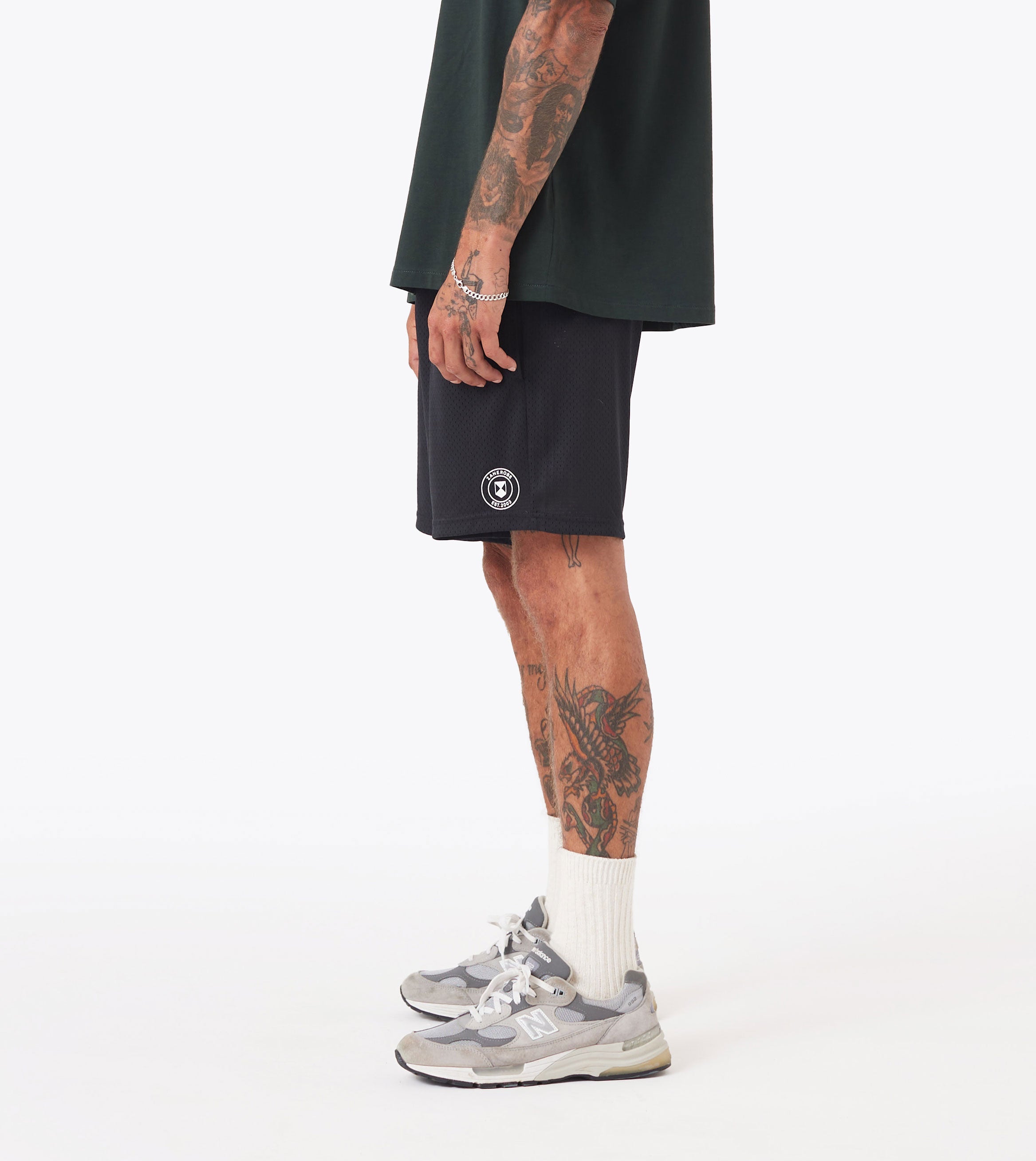 Training Mesh Short Black