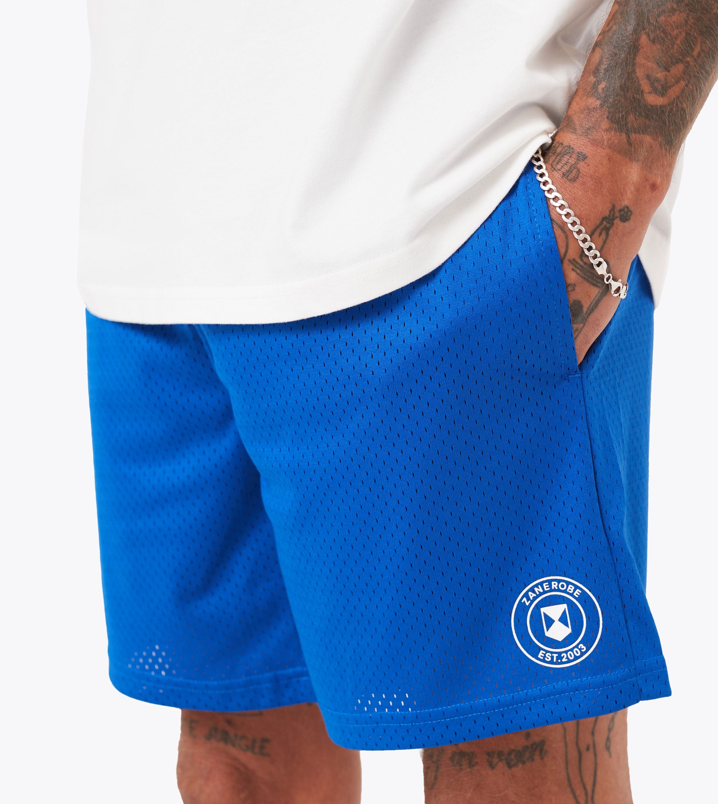 Training Mesh Short Cobalt Blue