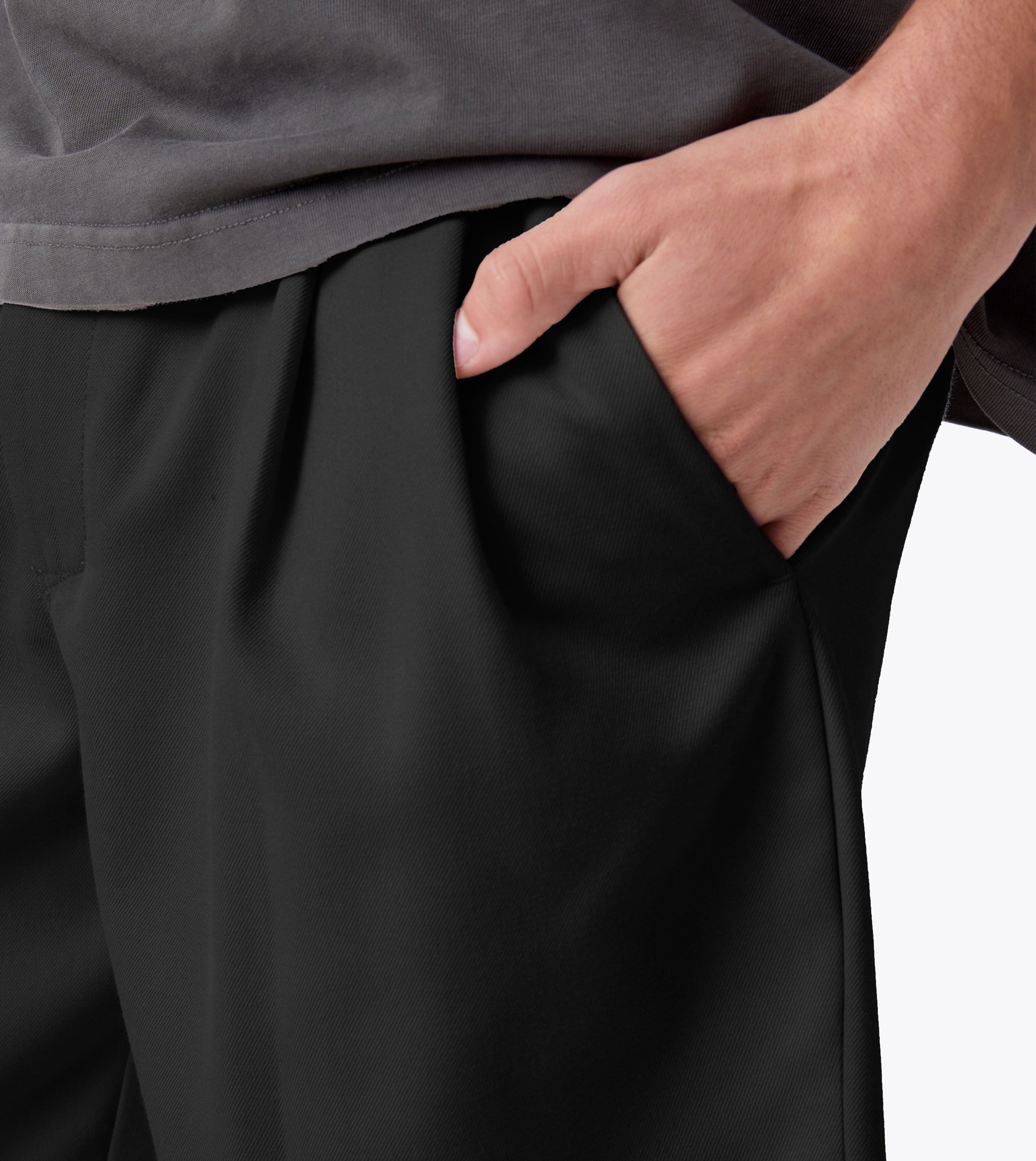 Twill Flow Short Black - Coming Soon