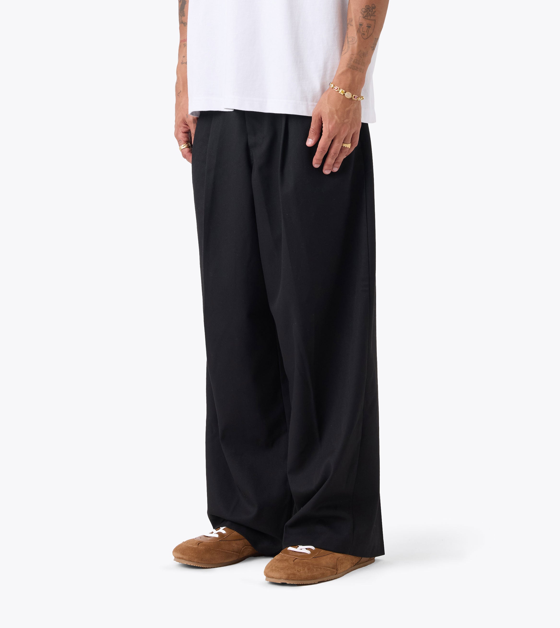 Twill Mega Pant Black