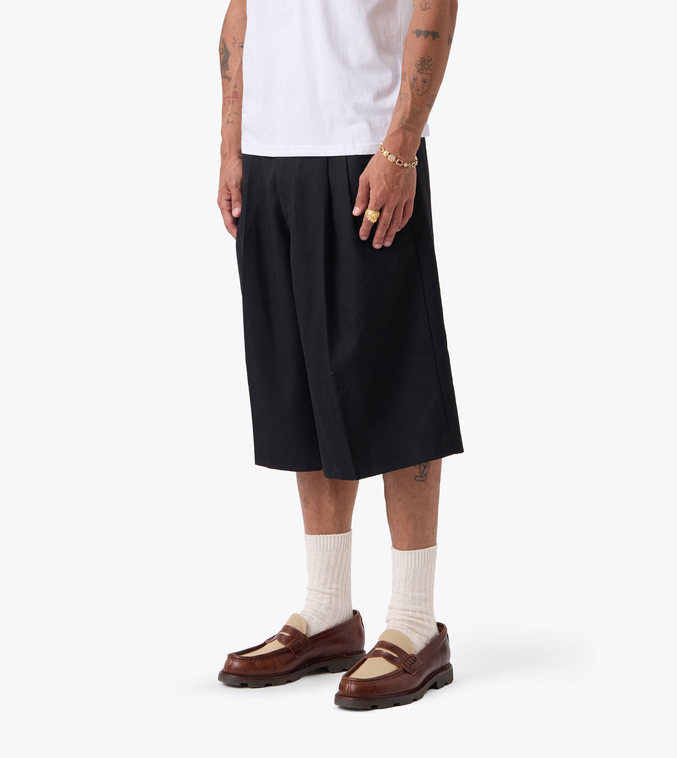 Twill Mega Short Black