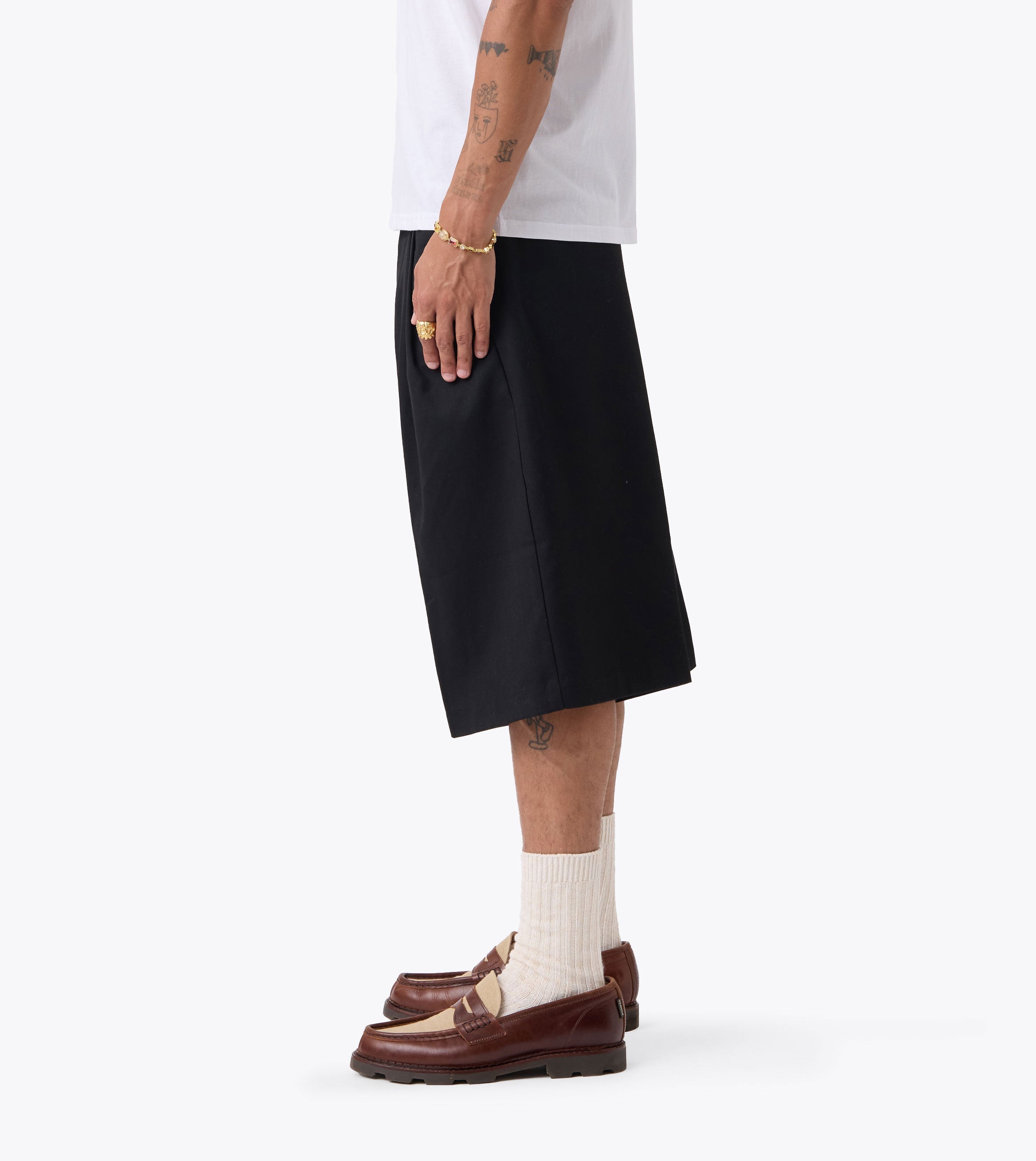 Twill Mega Short Black