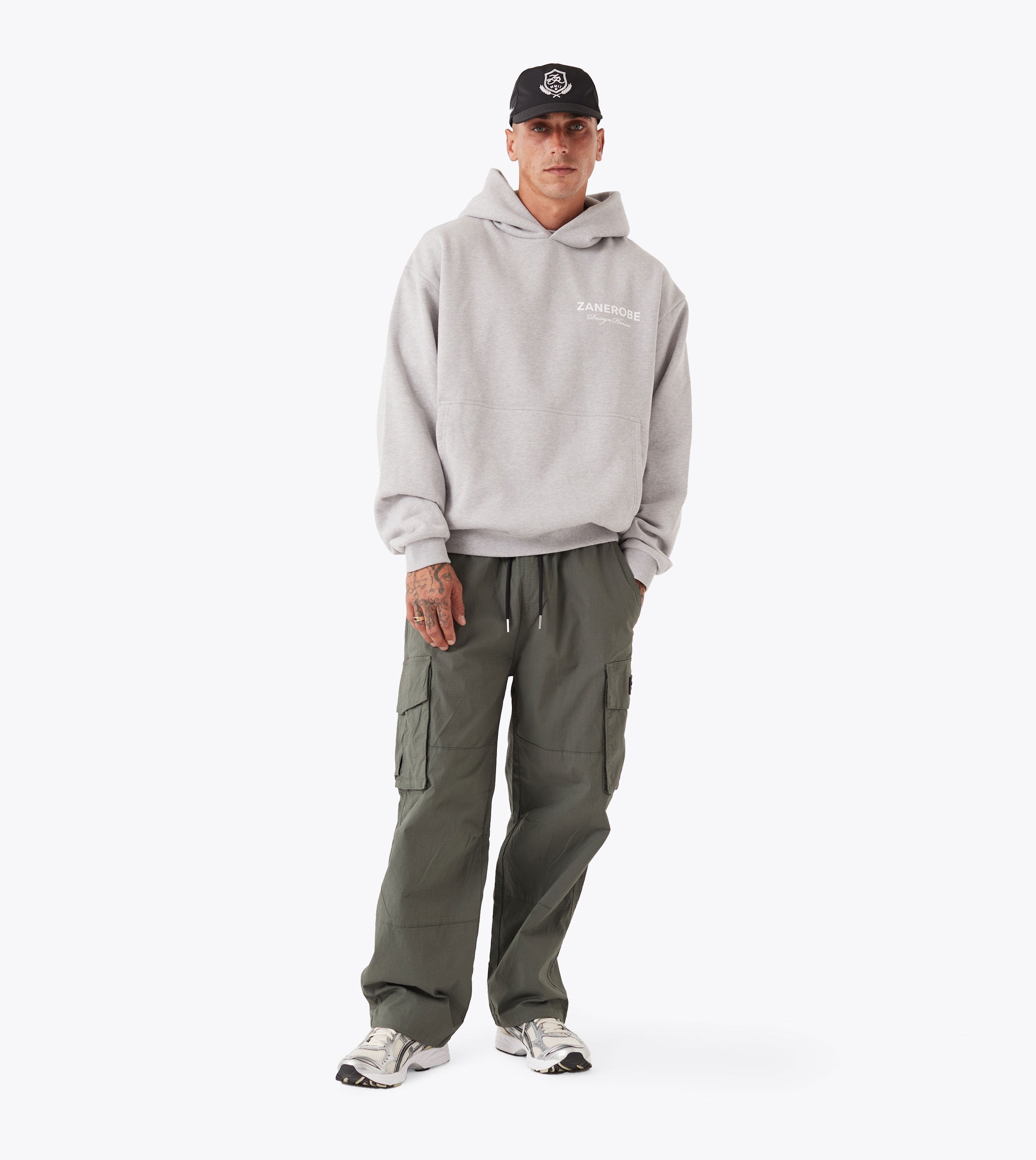 ZDH Box Hood Grey Marle