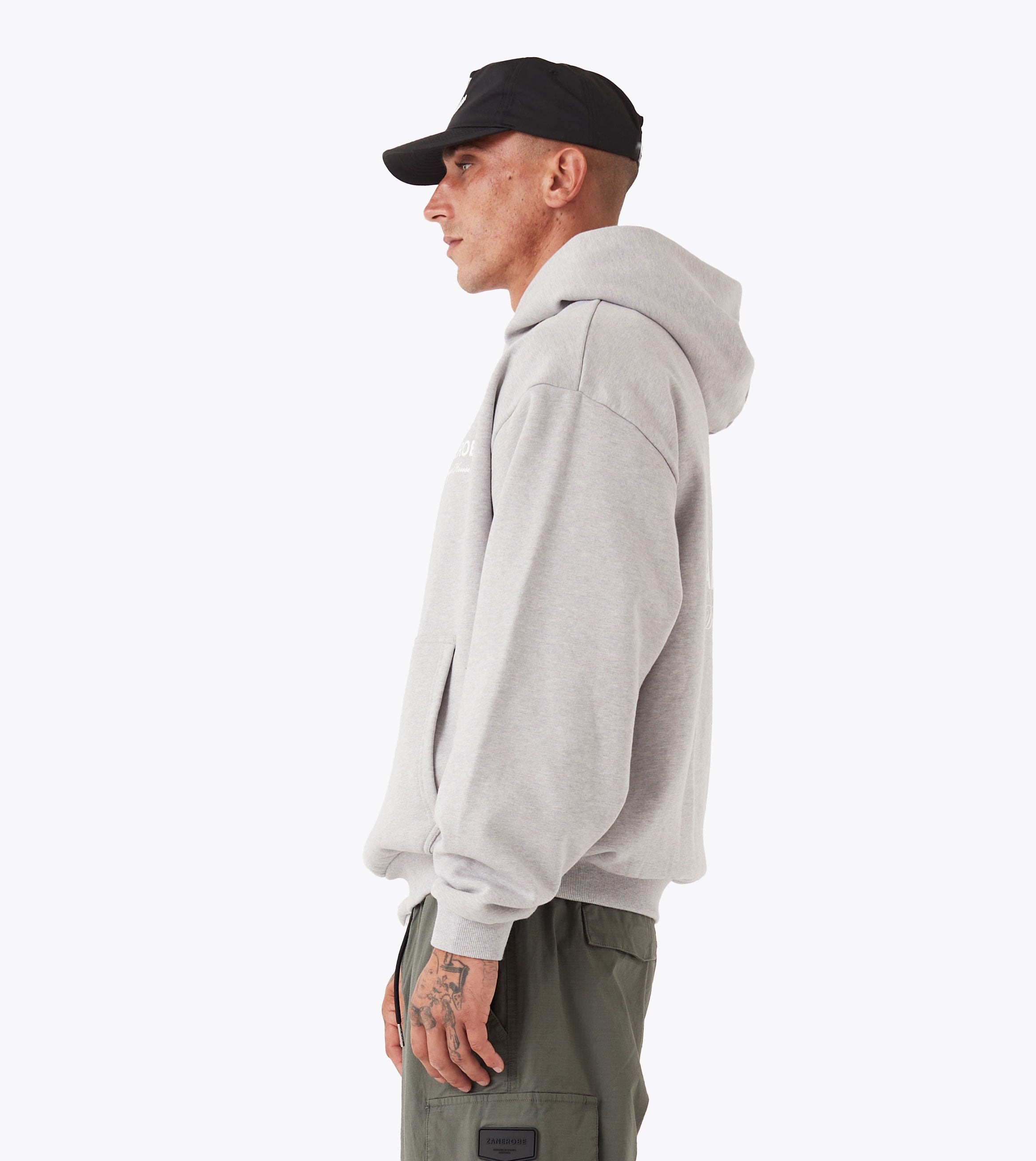 ZDH Box Hood Grey Marle