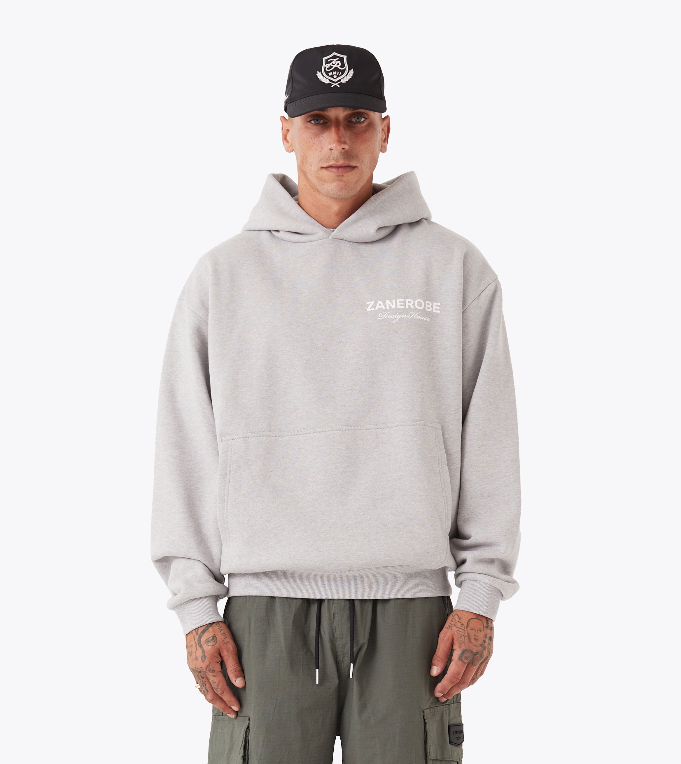 ZDH Box Hood Grey Marle