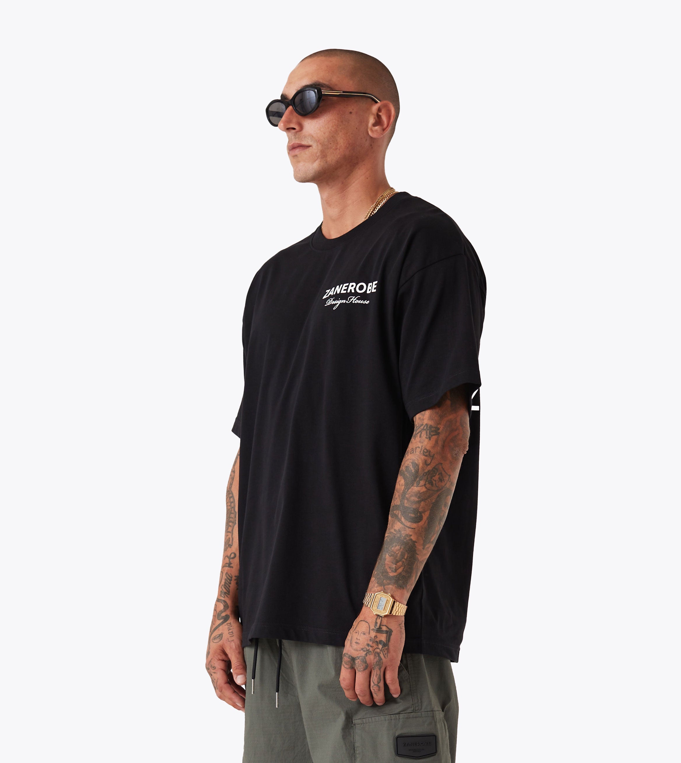ZDH Box Tee Black