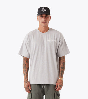 ZDH Box Tee Grey Marle