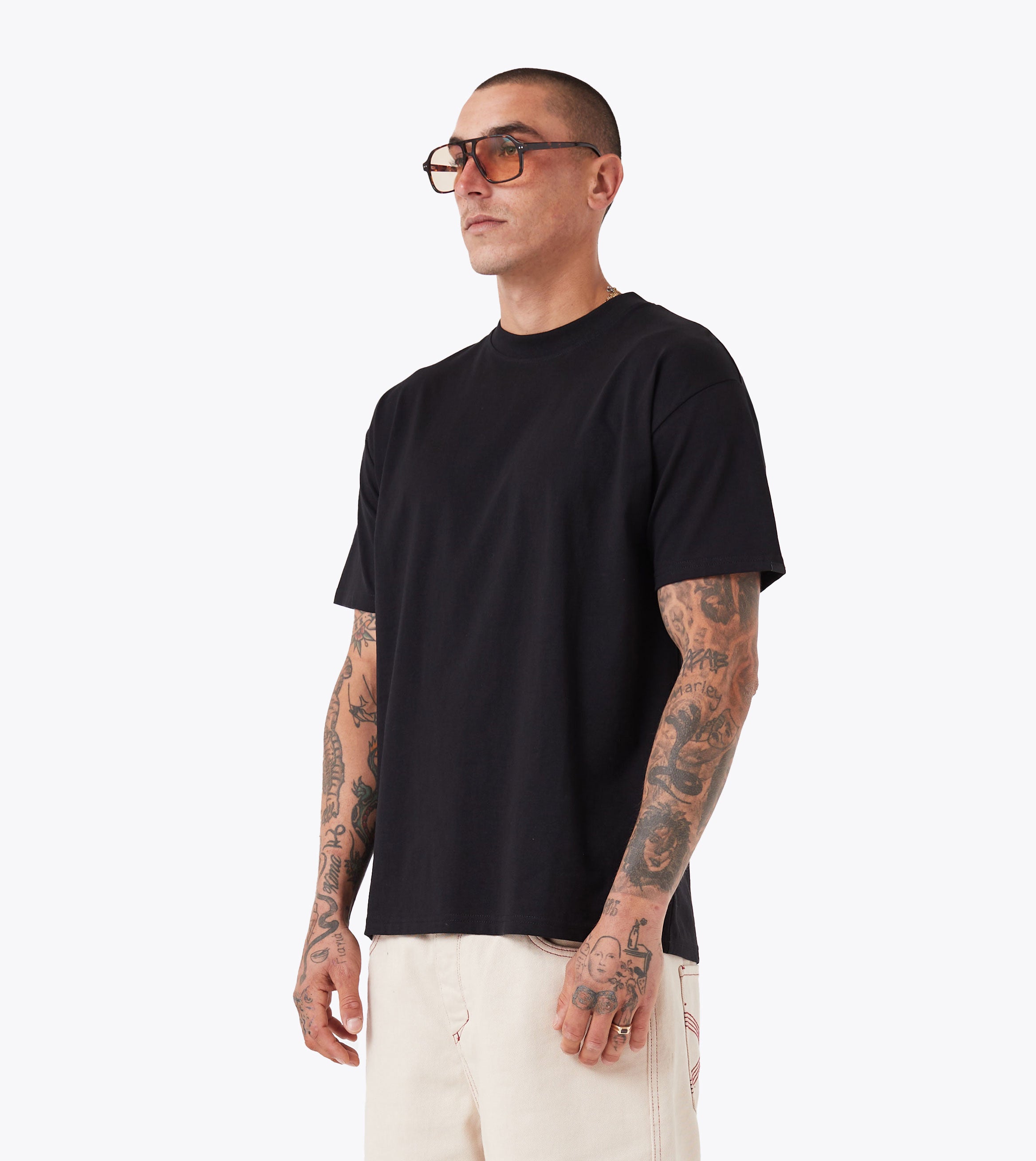 ZR Box Tee Black
