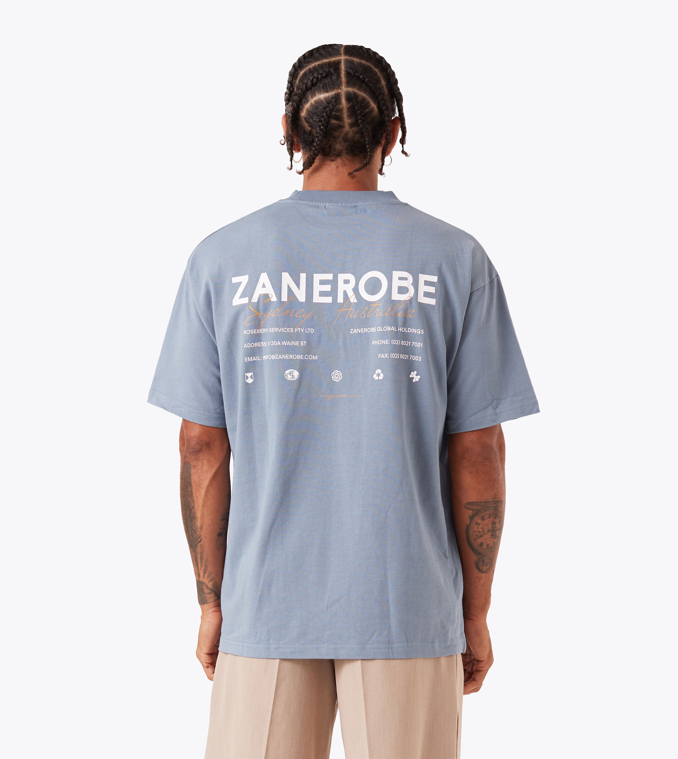 ZR Box Tee Steel