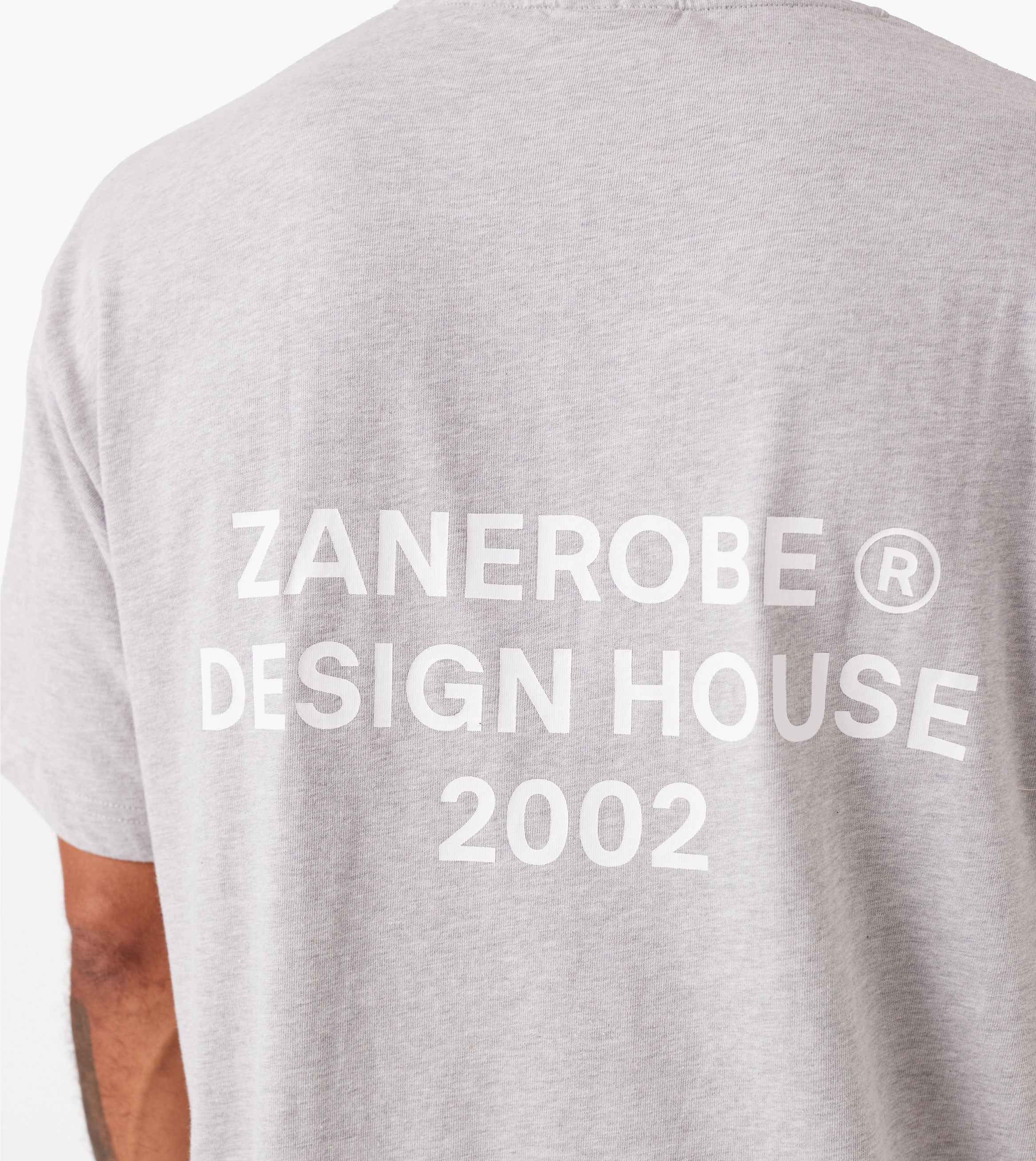 ZR Design House Box Tee Grey Marle