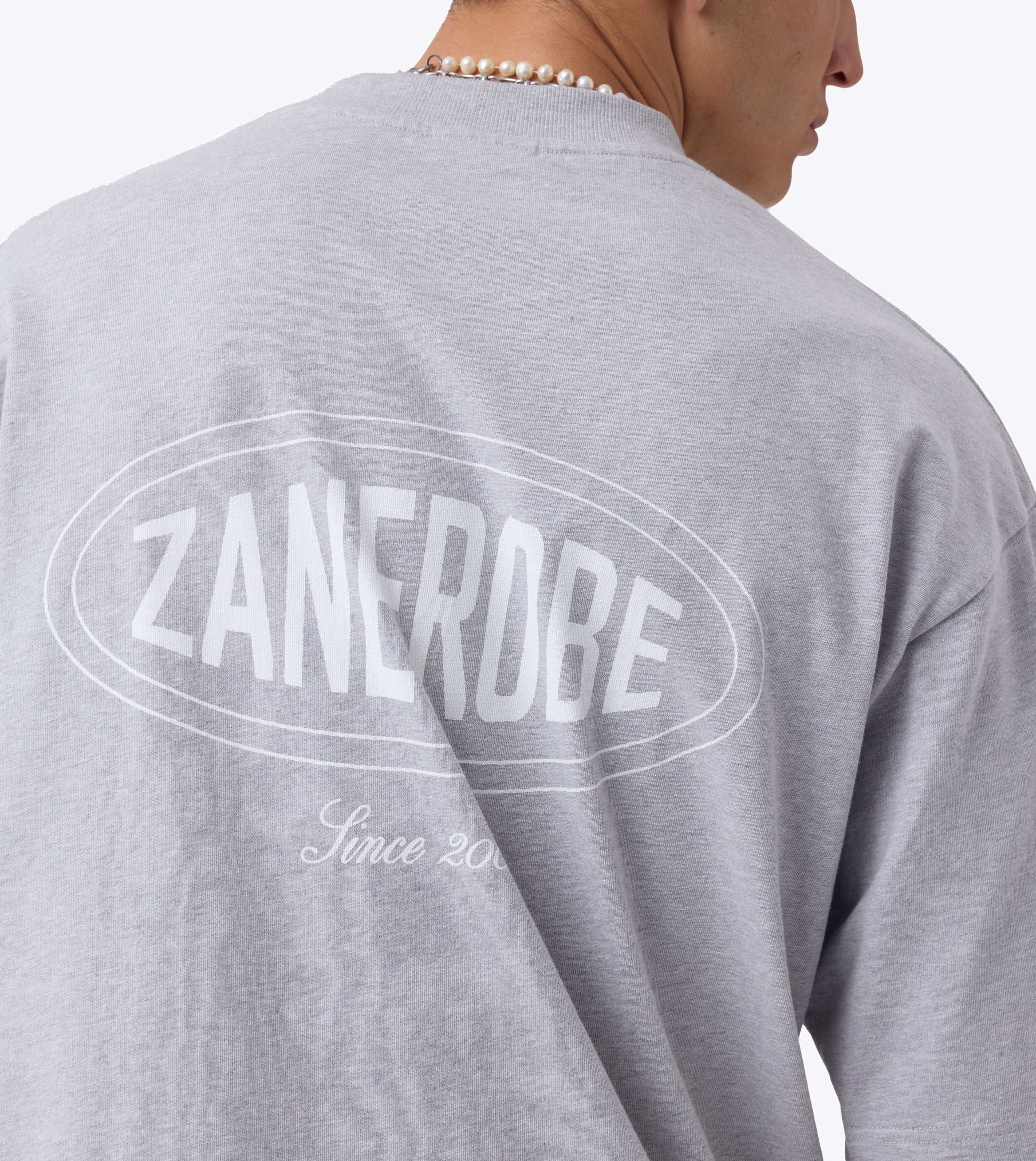 ZR Est. Flow Tee Grey Marle