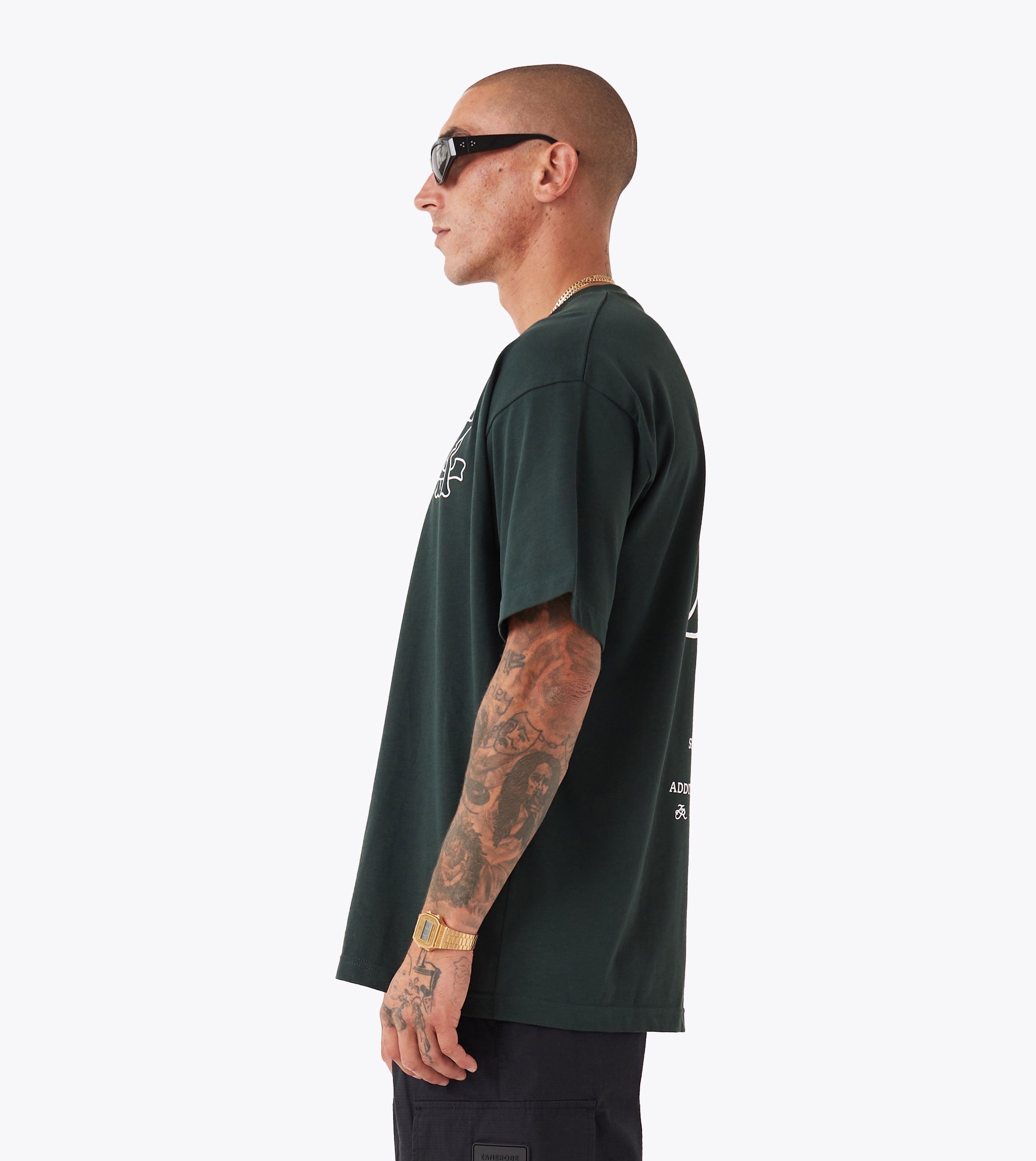 ZR Monogram Box Tee Forest