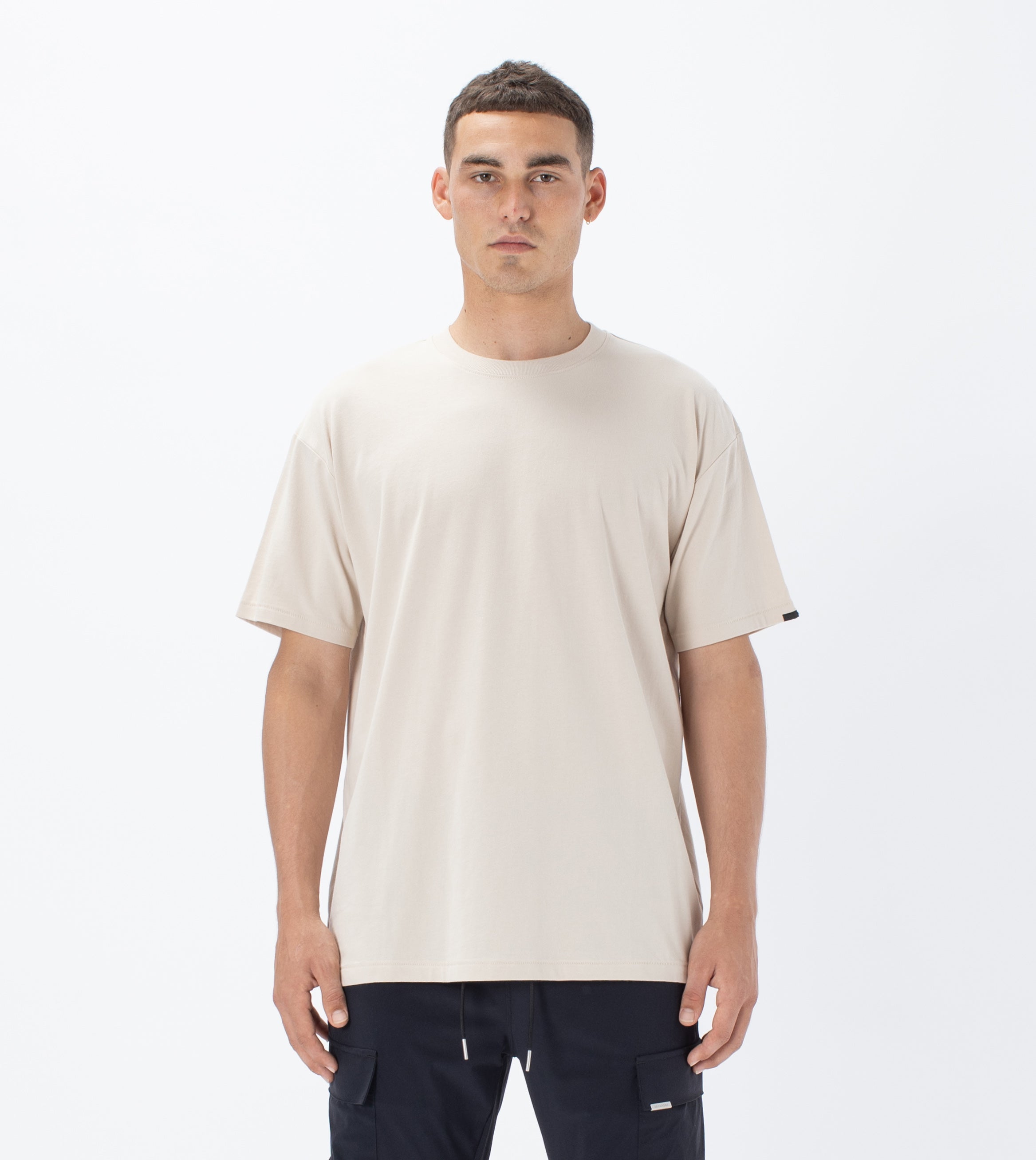 Box Tee Beige