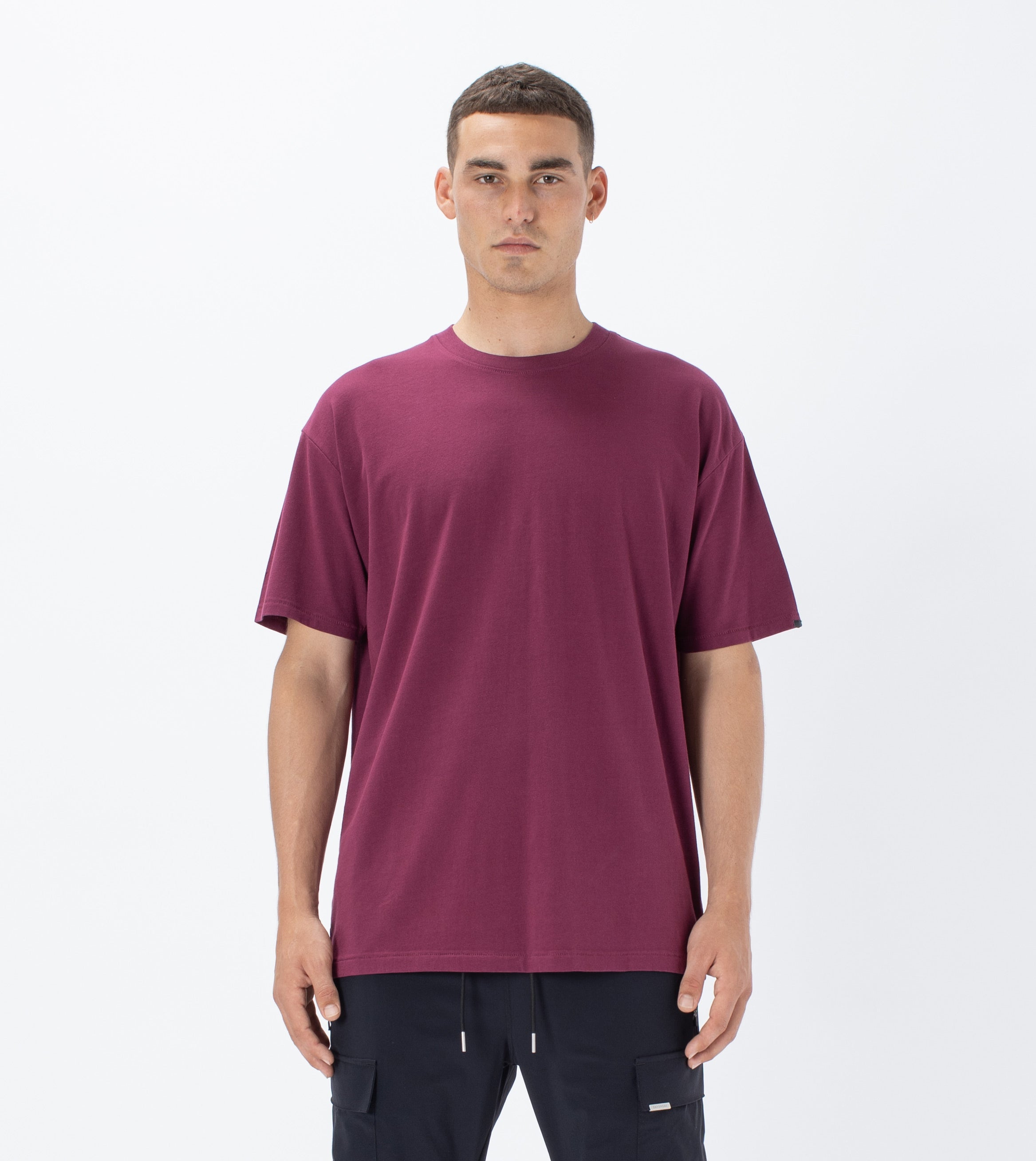 Box Tee GD Boysenberry
