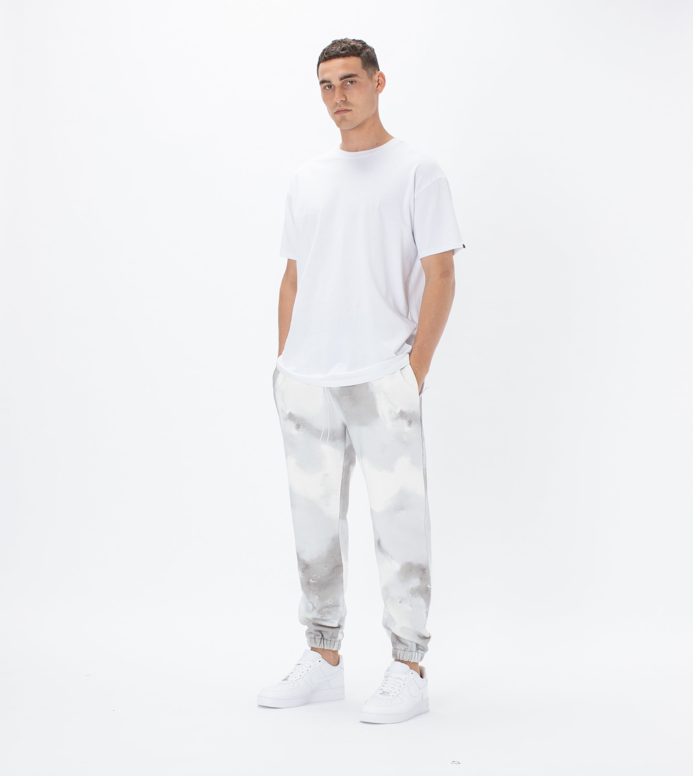 Jumpa Fleece Jogger White Camo
