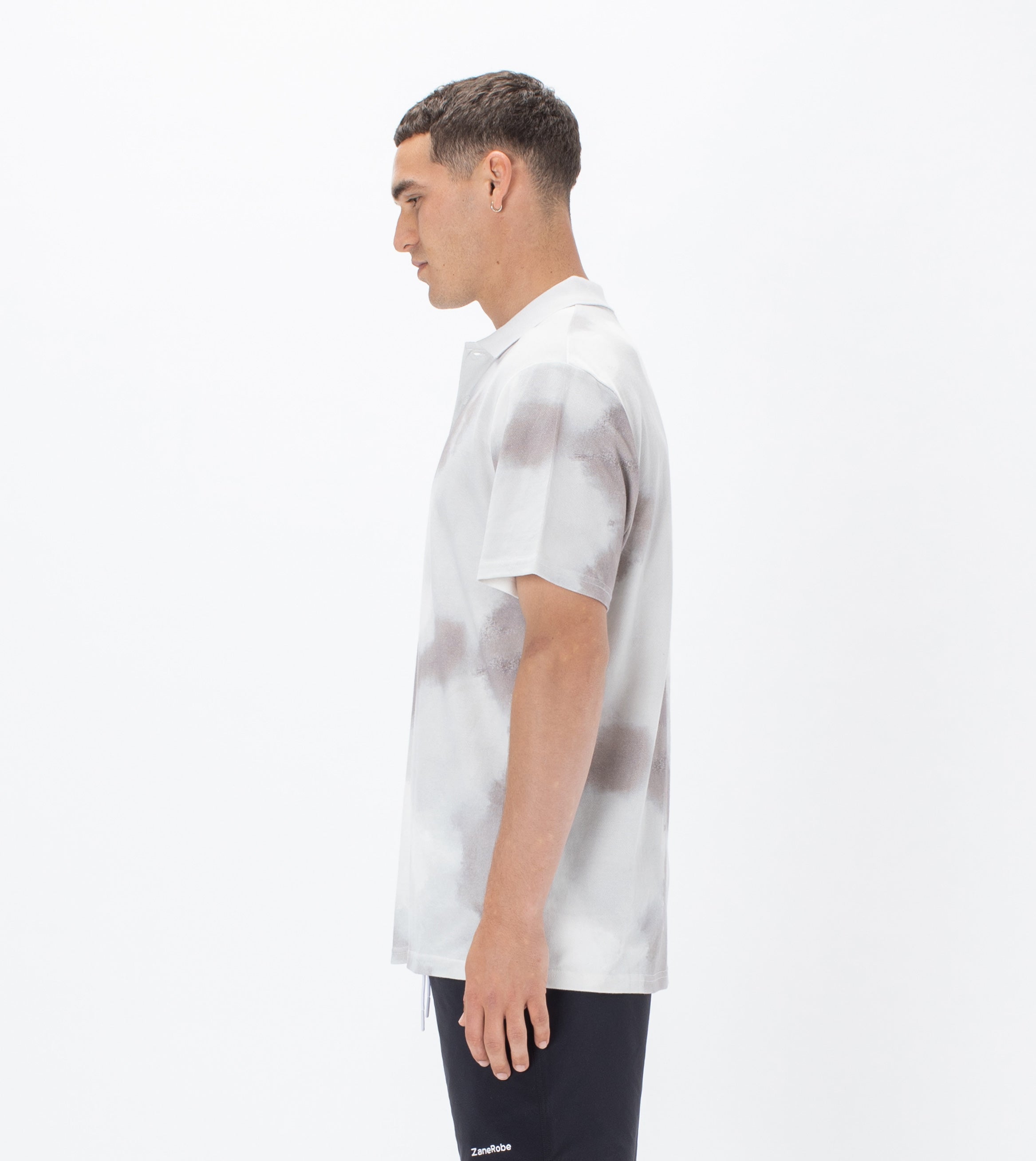 Pique Polo White Camo